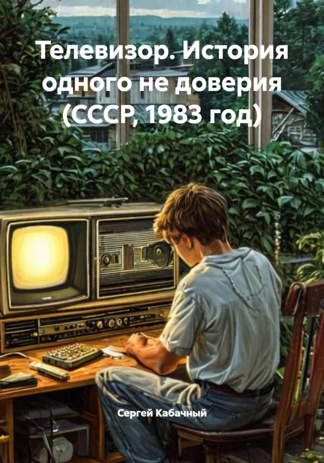 Обложка книги «Телевизор. История одного не доверия (СССР, 1983 год)»