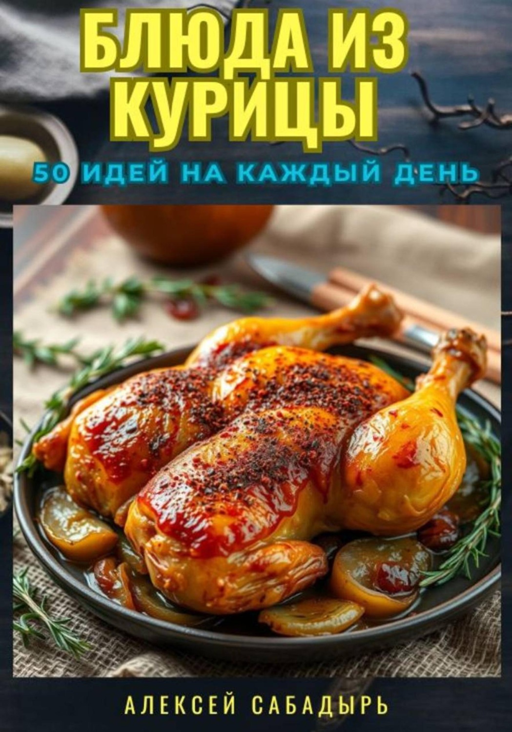 Обложка книги «Блюда из курицы: 50 идей на каждый день»