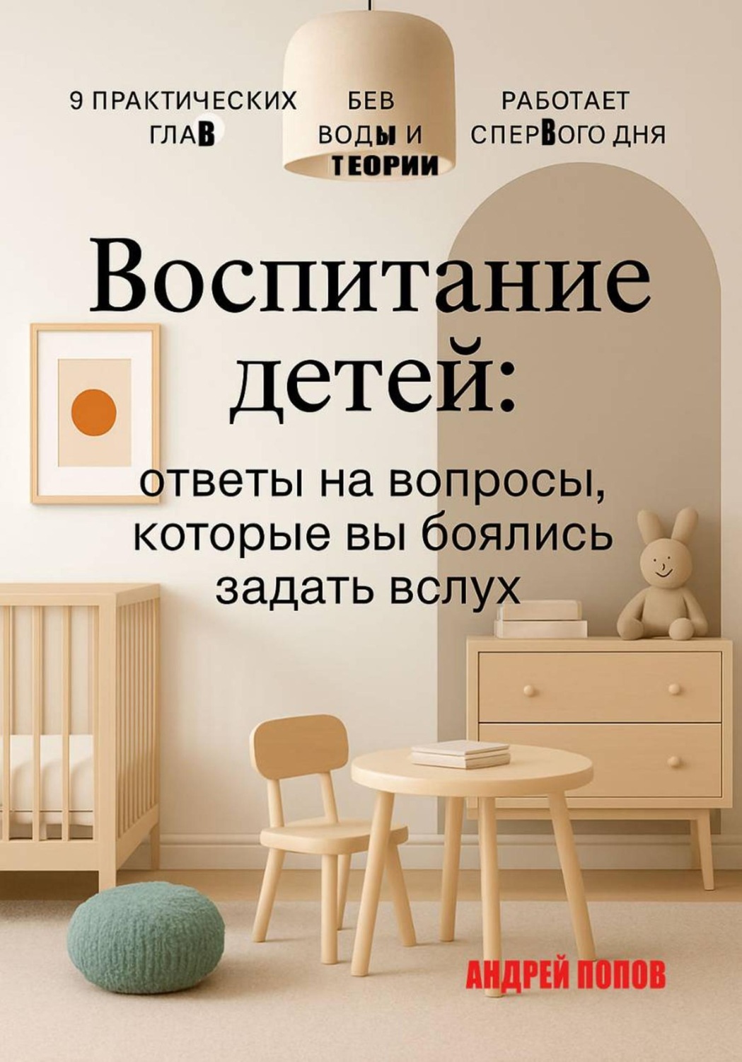Обложка книги «Воспитание детей: ответы на вопросы, которые вы боялись задать»