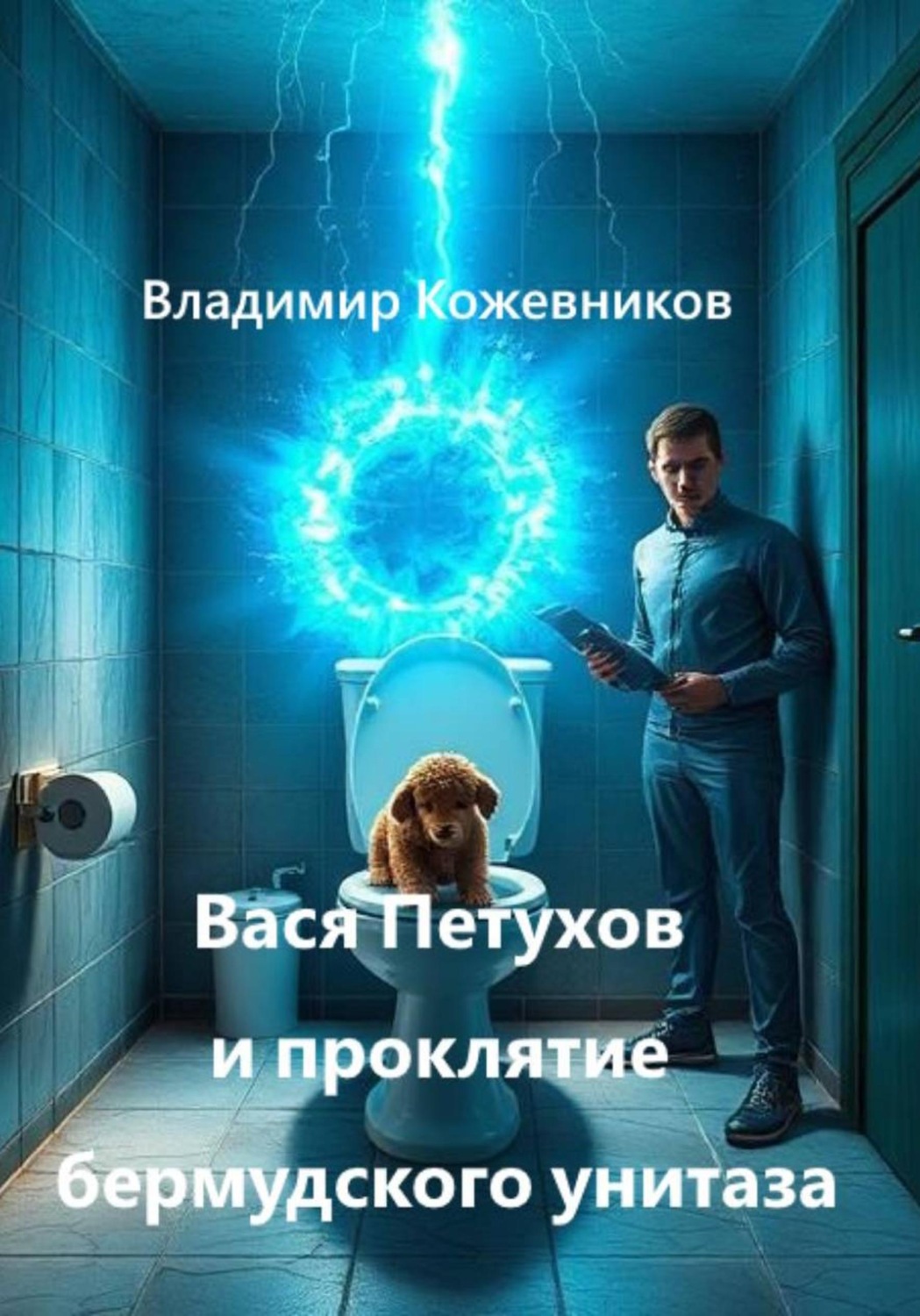 Обложка книги «Вася Петухов и Проклятие бермудского унитаза»