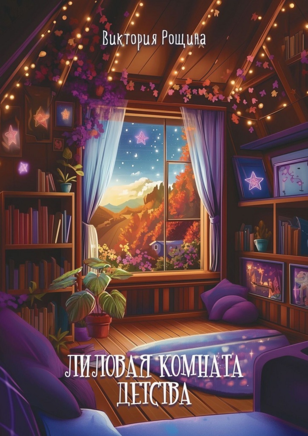 Обложка книги «Лиловая комната детства»
