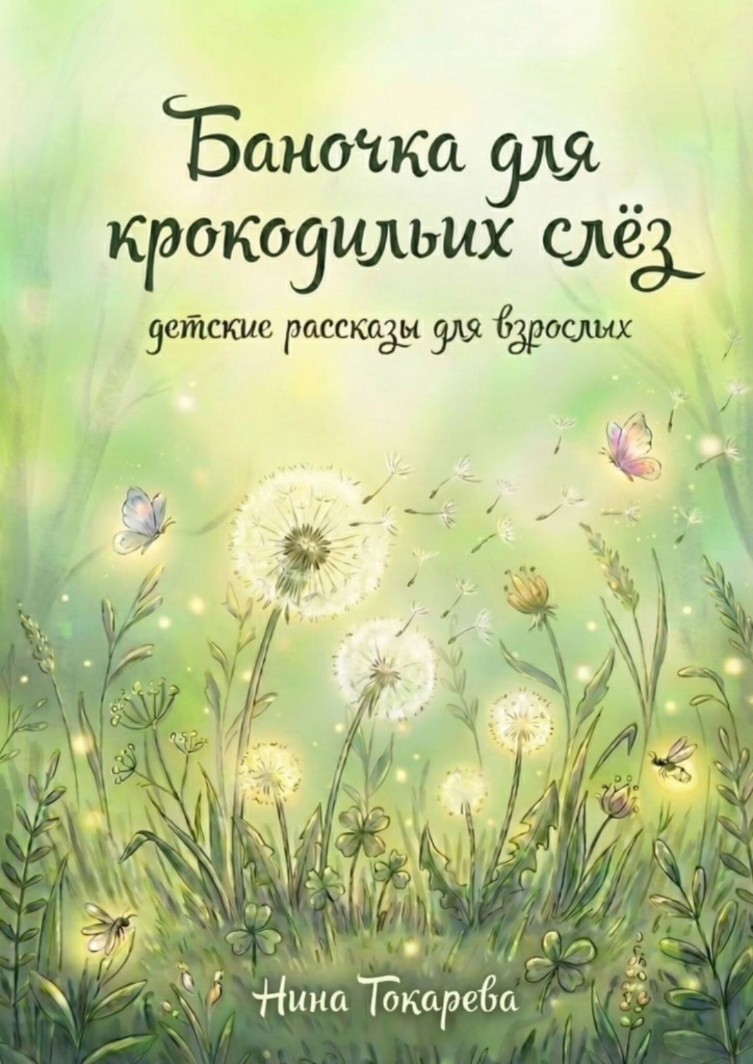 Обложка книги «Баночка для крокодильих слёз. Детские рассказы для взрослых»
