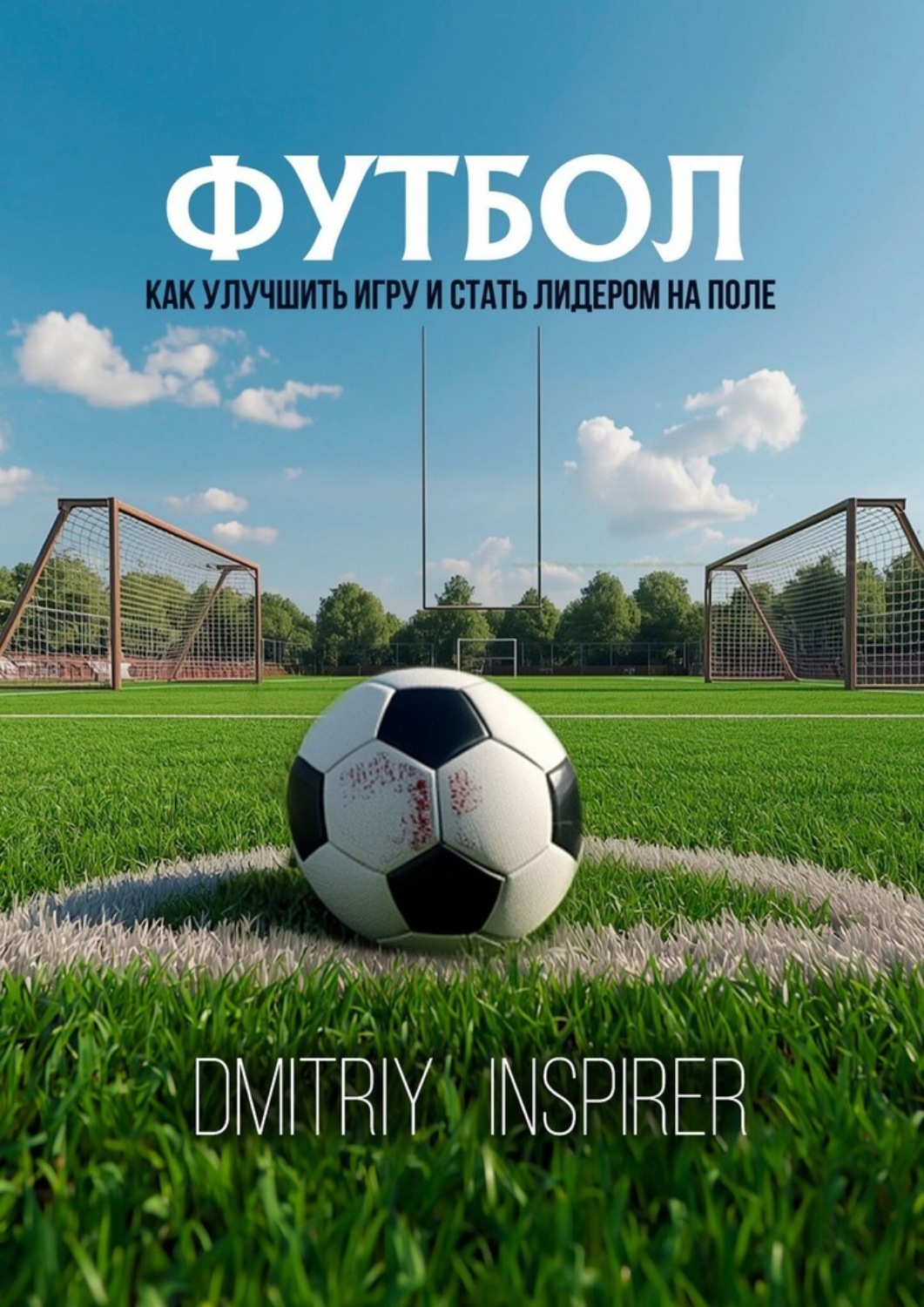 Обложка книги «Футбол: как улучшить игру и стать лидером на поле»