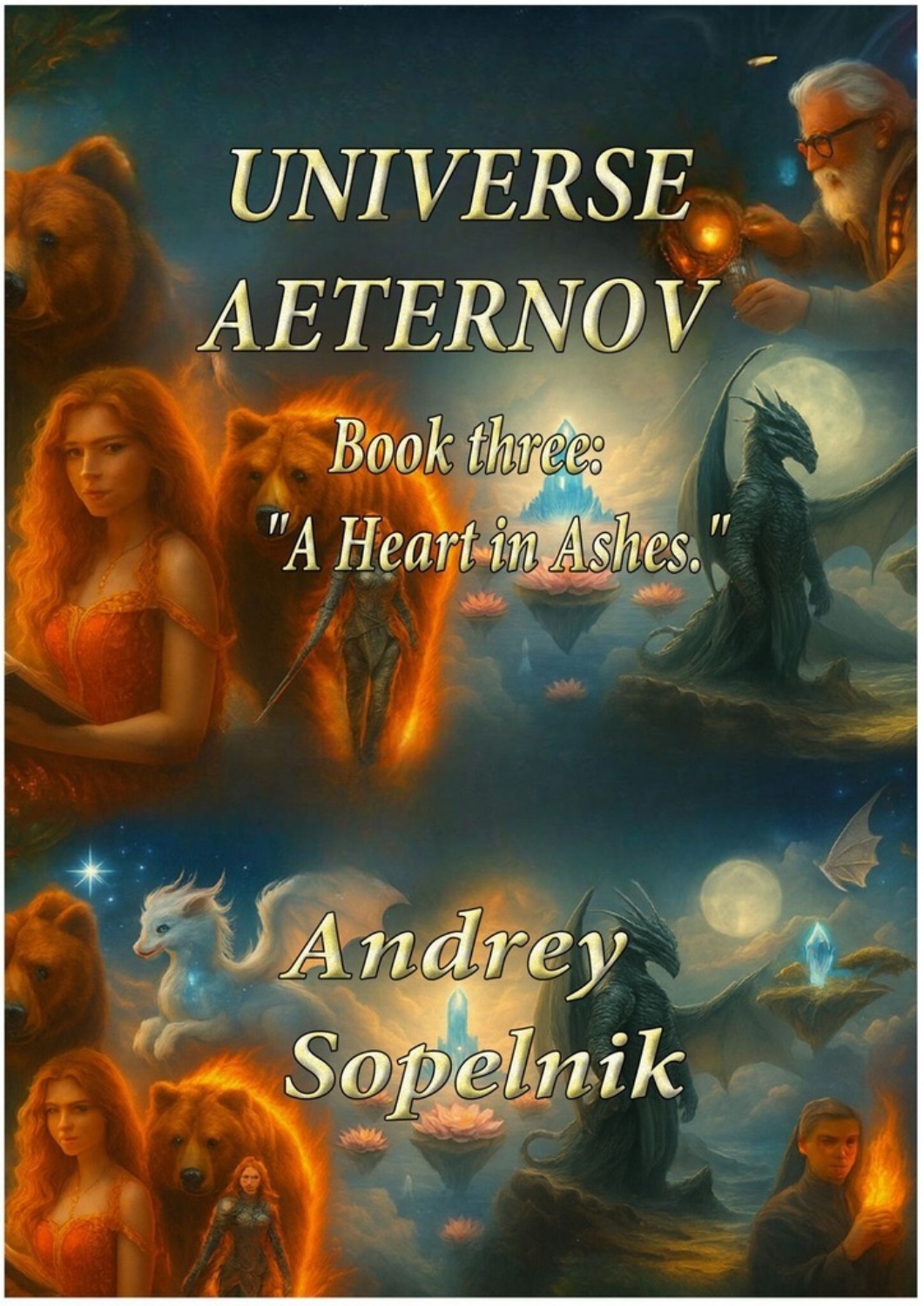 Обложка книги «Universe Аeternov. Book three: A Heart in Ashes»