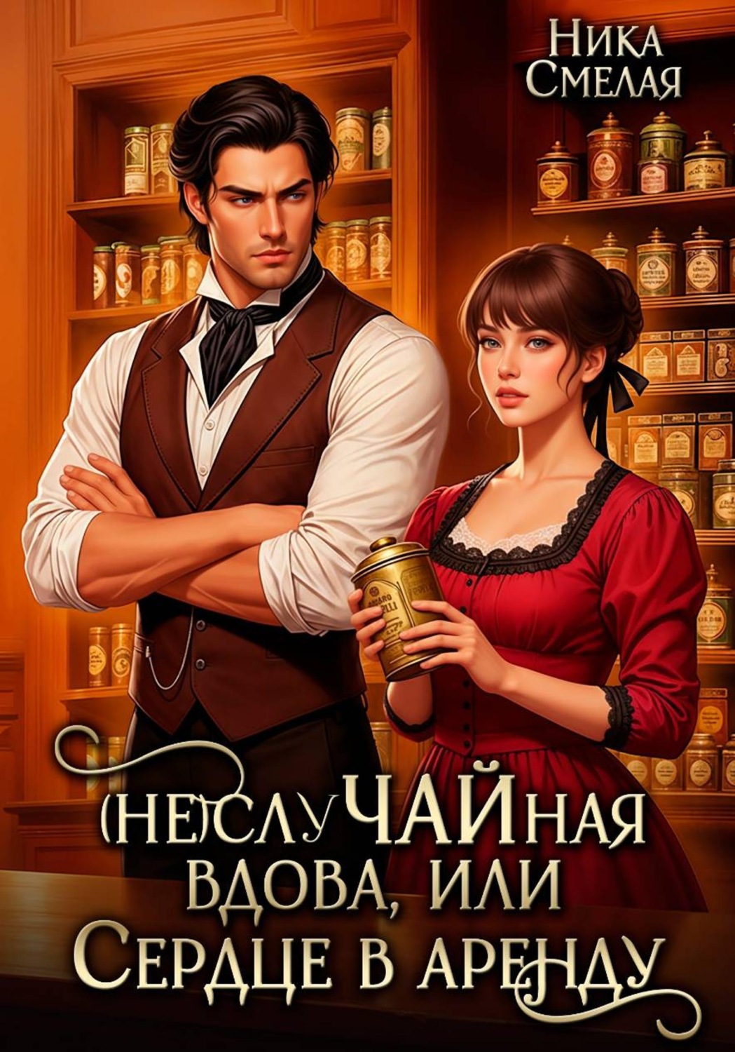 Обложка книги «(Не)слуЧАЙная вдова, или Сердце в аренду»
