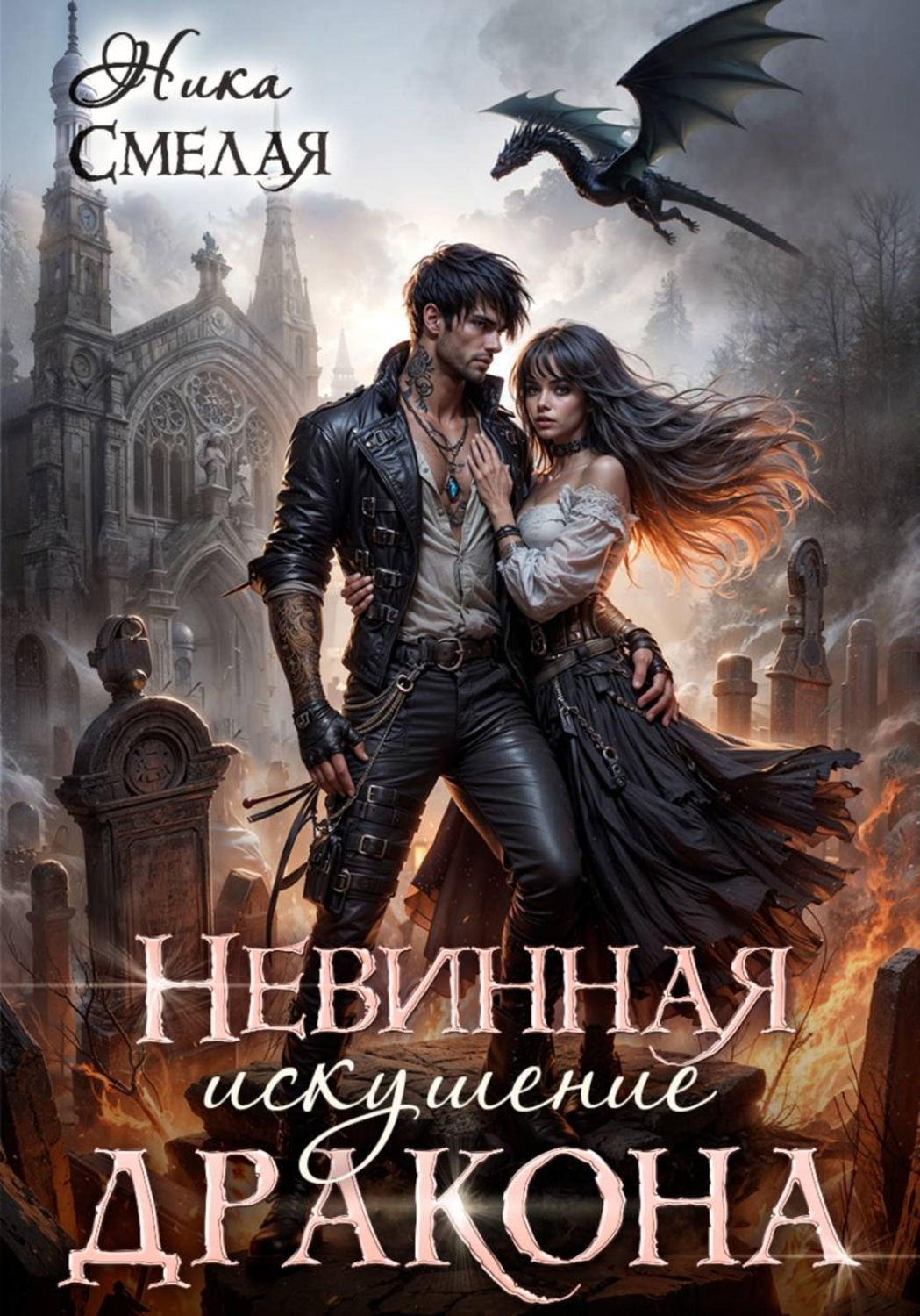 Обложка книги «Невинная. Искушение дракона»