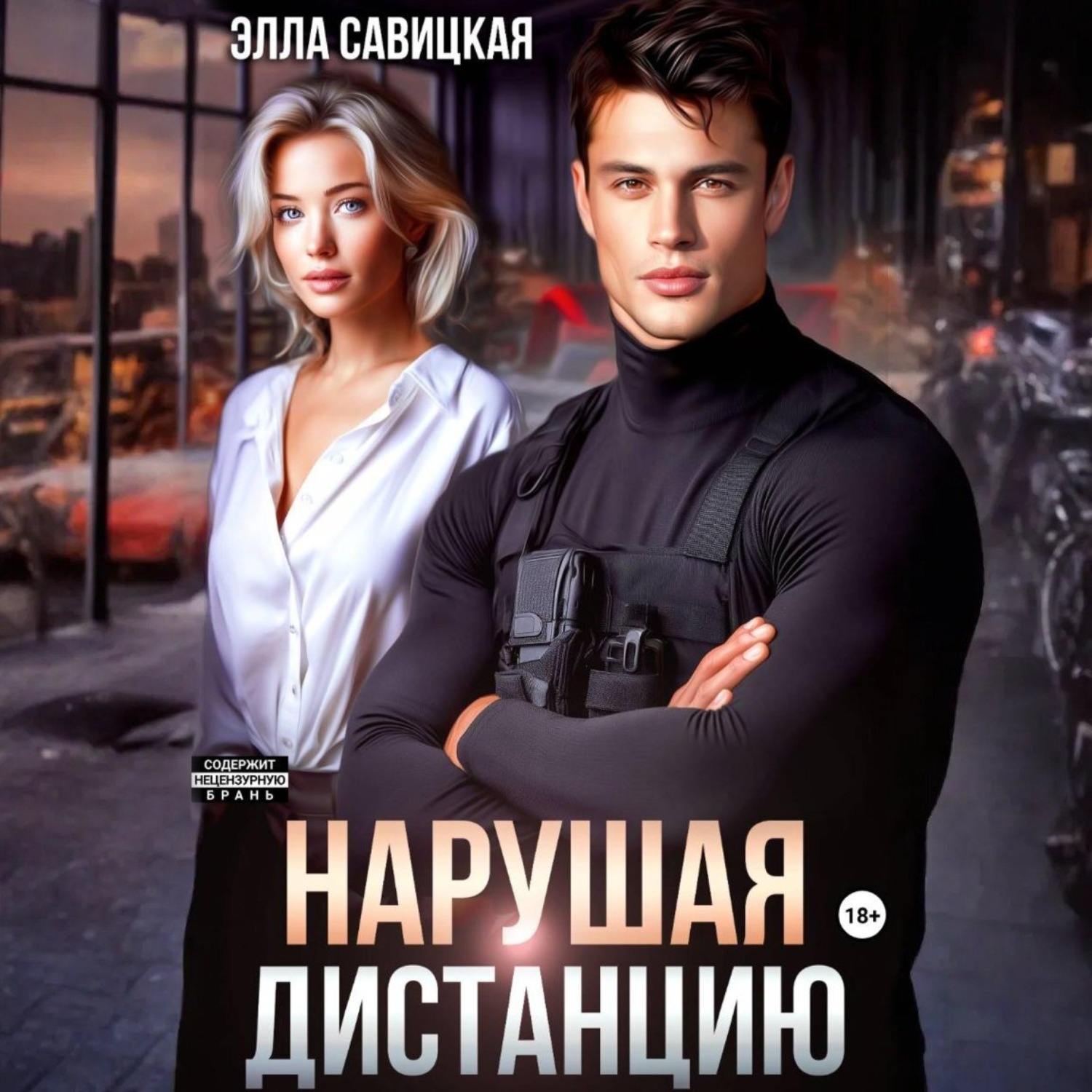 Обложка книги «Нарушая дистанцию»