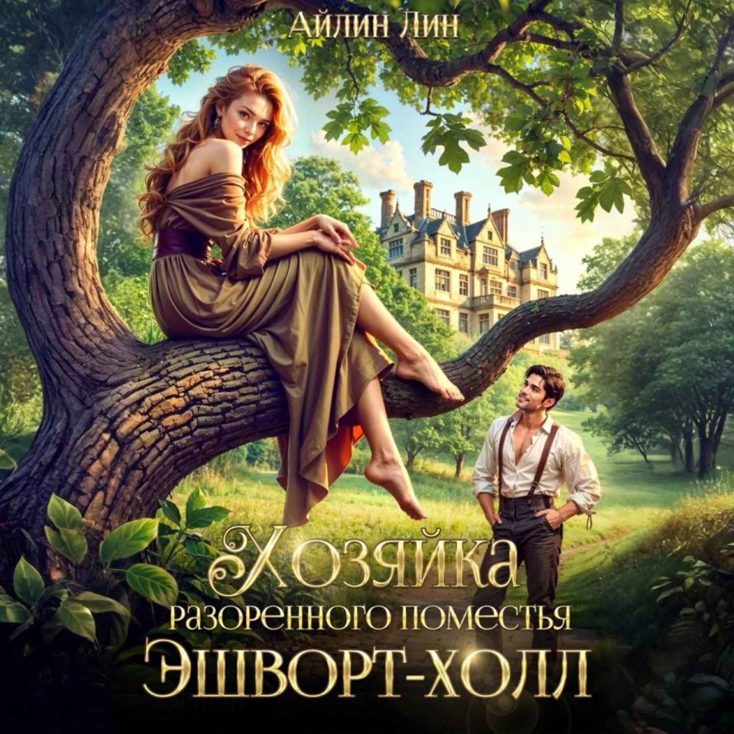 Обложка книги «Хозяйка разорённого поместья Эшворт-холл»