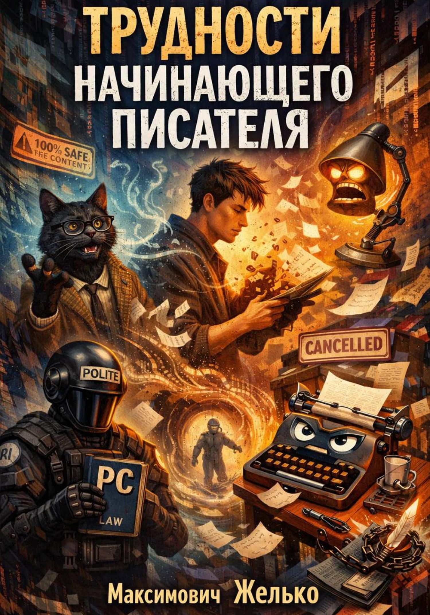 Обложка книги «СФ Трудности начинающего писателя»