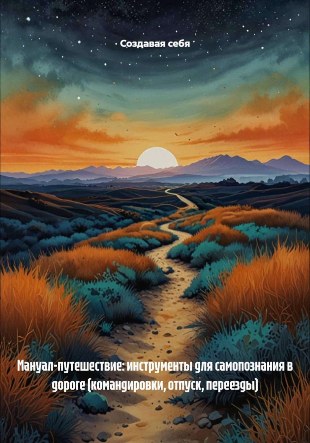 Обложка книги «Мануал-путешествие: инструменты для самопознания в дороге (командировки, отпуск, переезды)»