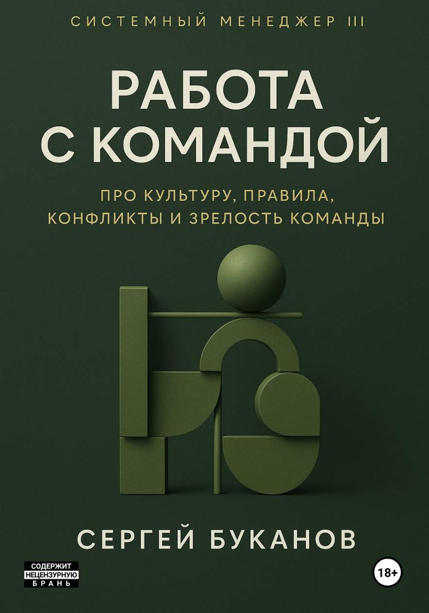 Обложка книги «Работа с командой: Про культуру, правила, конфликты и зрелость команды»