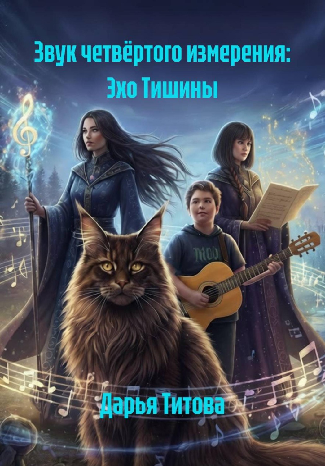Обложка книги «Звук четвёртого измерения: Эхо Тишины»
