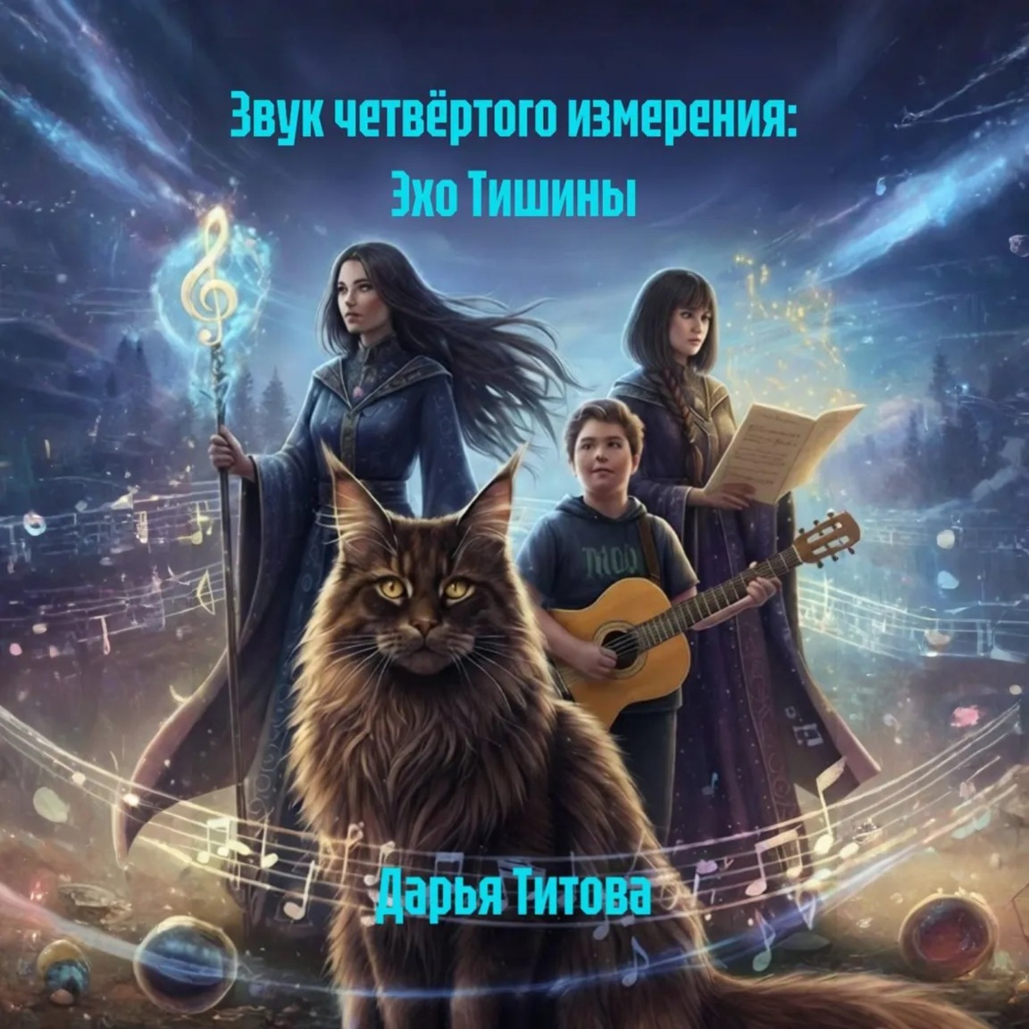 Обложка книги «Звук четвёртого измерения: Эхо Тишины»