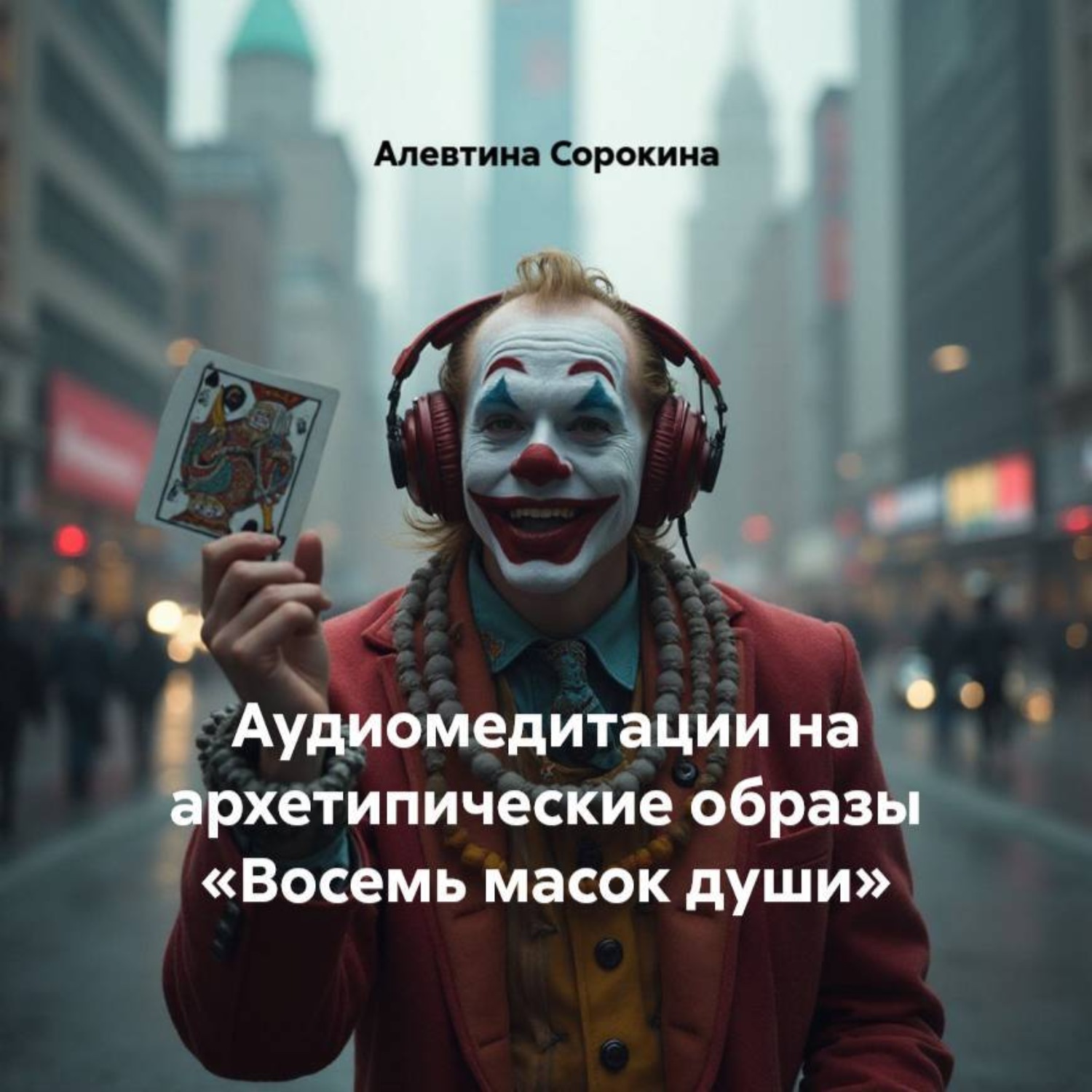 Обложка книги «Аудиомедитации на архетипические образы «Восемь масок души»»