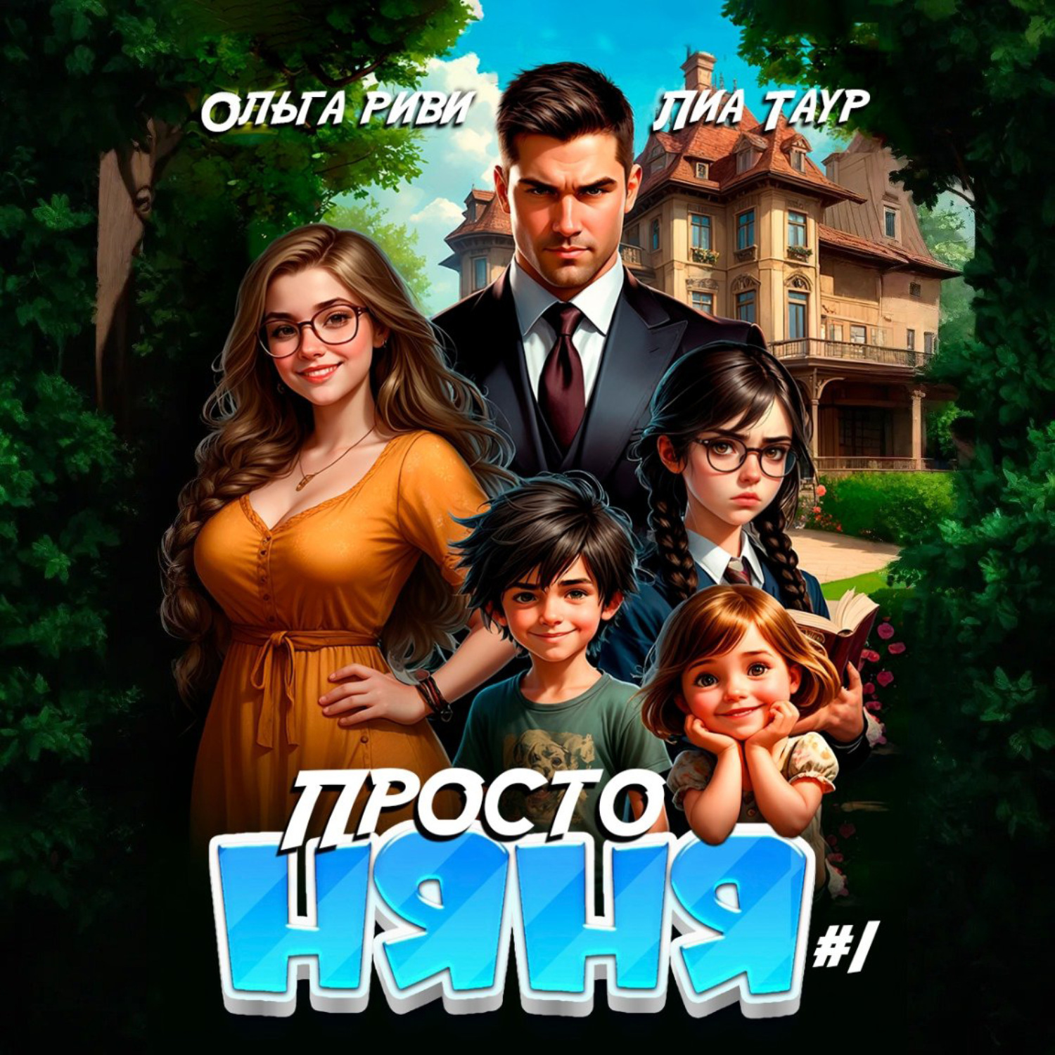 Обложка книги «Просто няня»