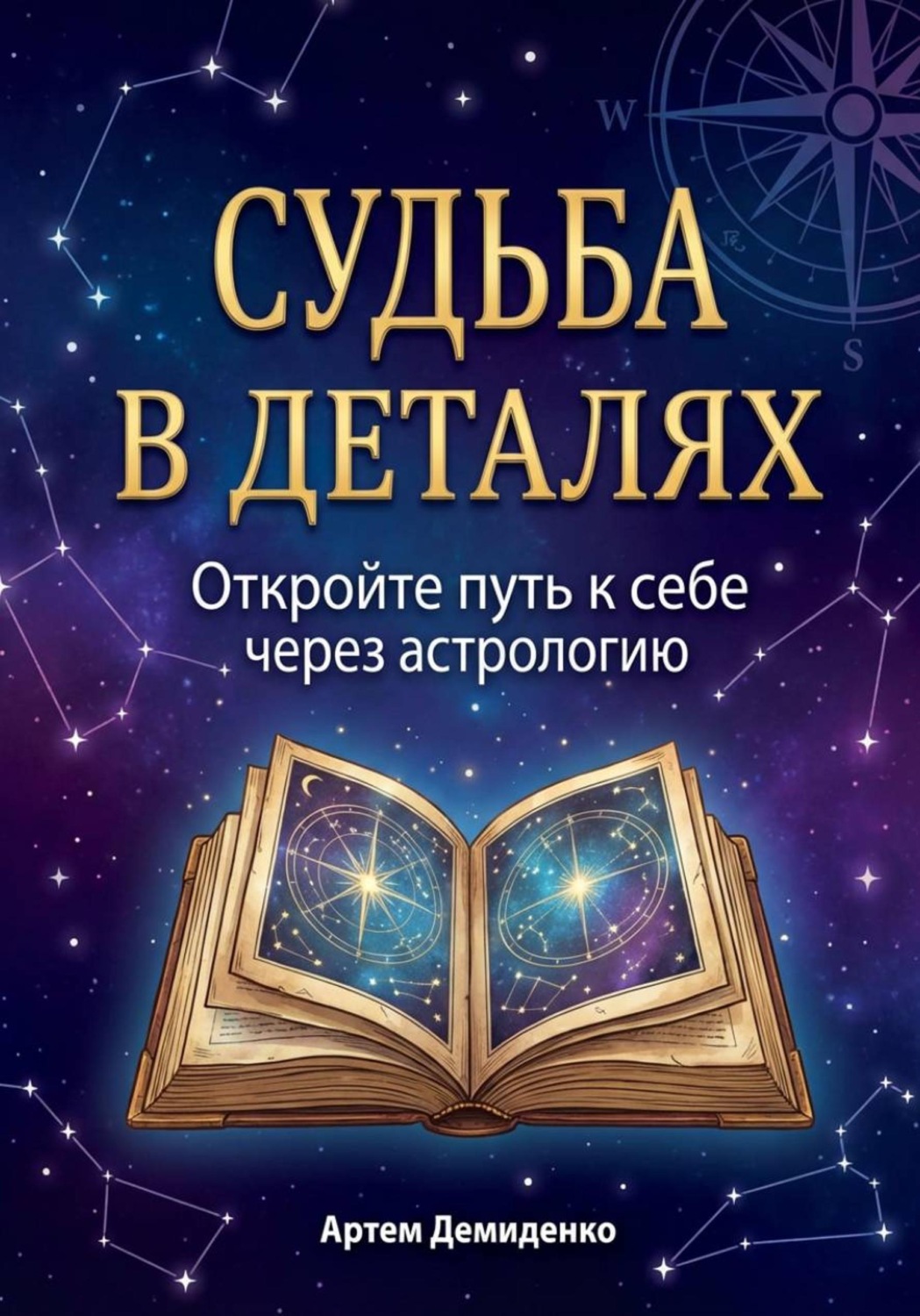 Обложка книги «Судьба в деталях: Откройте путь к себе через астрологию»