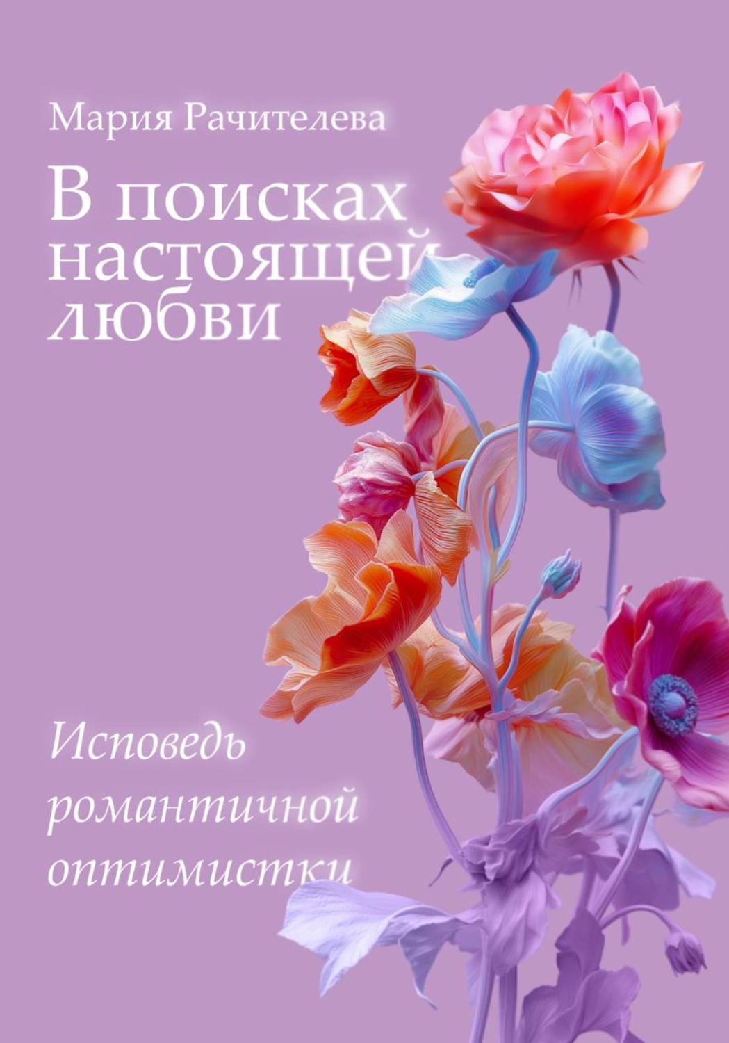 Обложка книги «В поисках настоящей любви. Исповедь романтичной оптимистки»