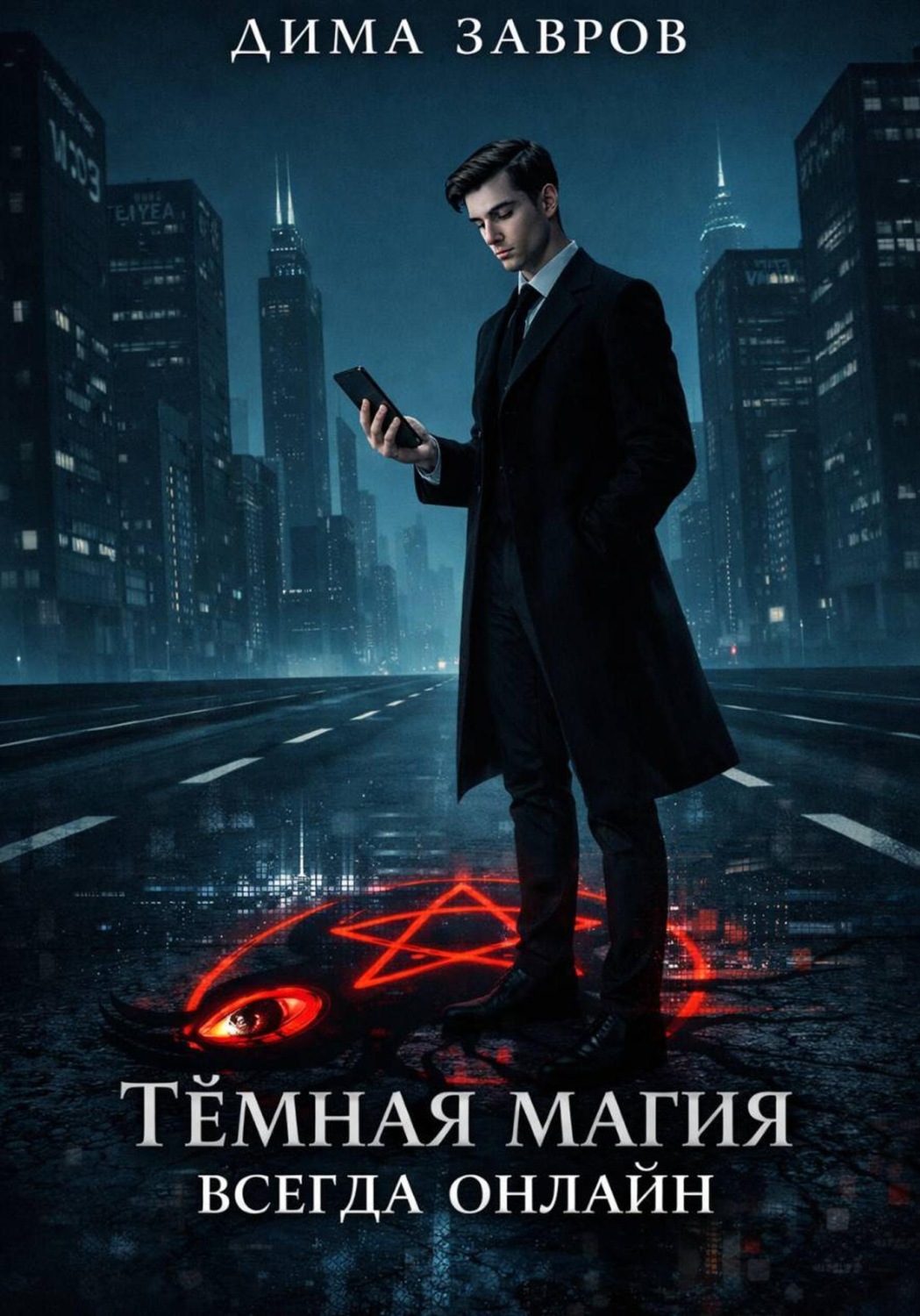 Обложка книги «Темная магия всегда онлайн»