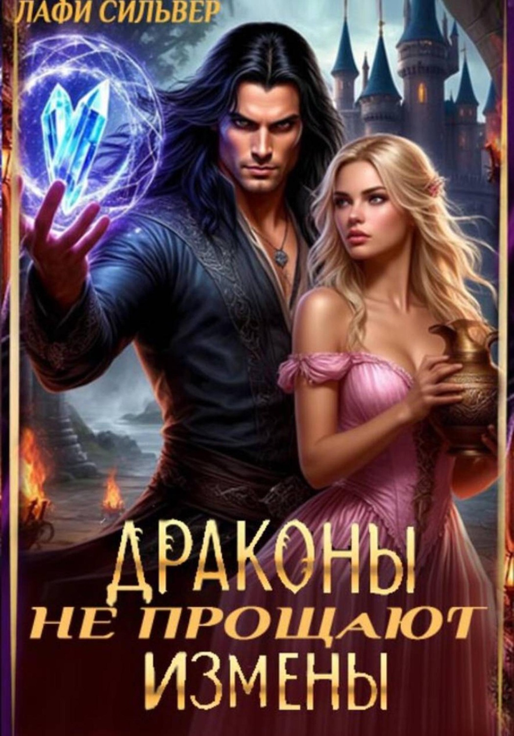Обложка книги «Драконы не прощают измены»