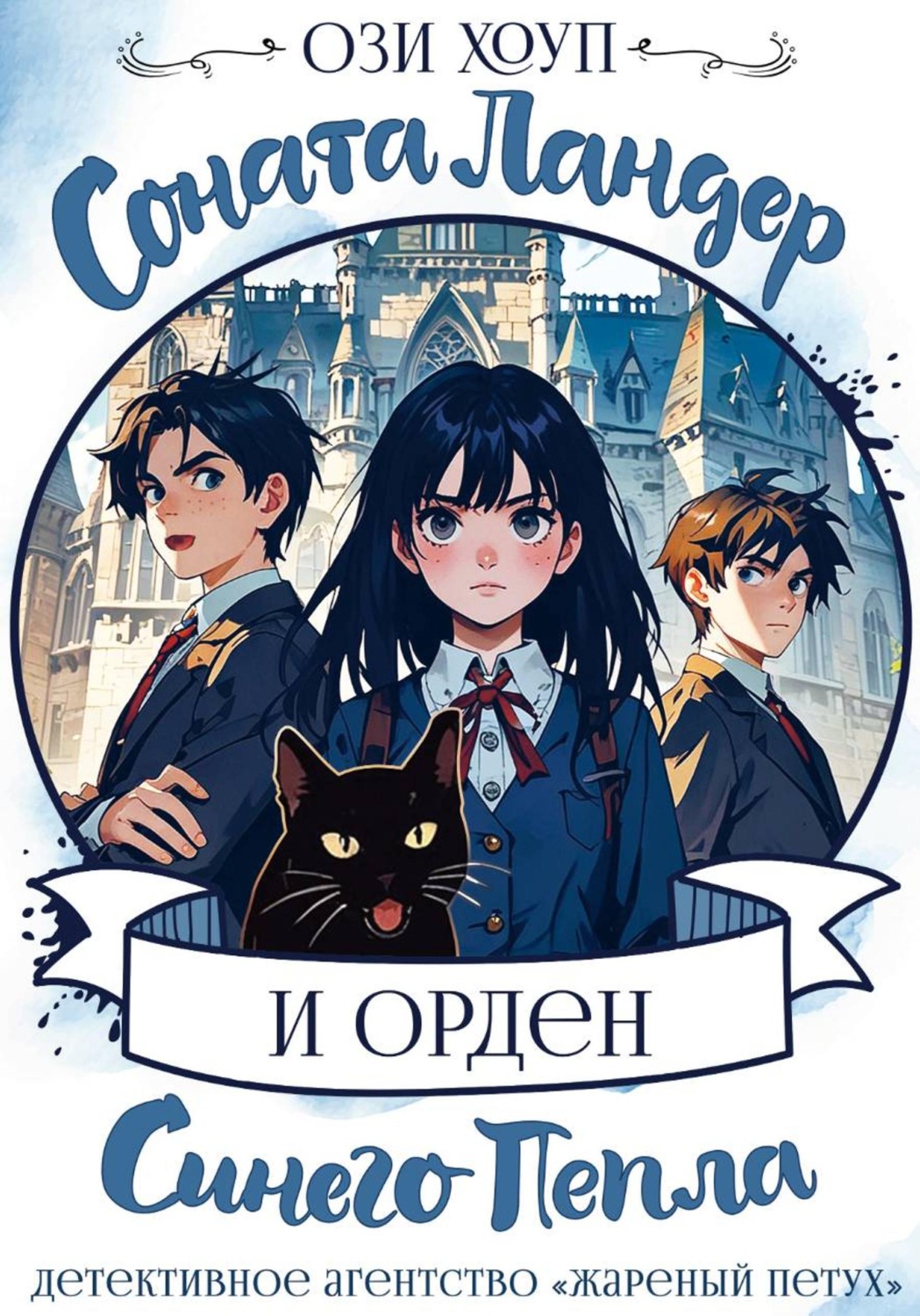 Обложка книги «Соната Ландер и орден Синего Пепла»