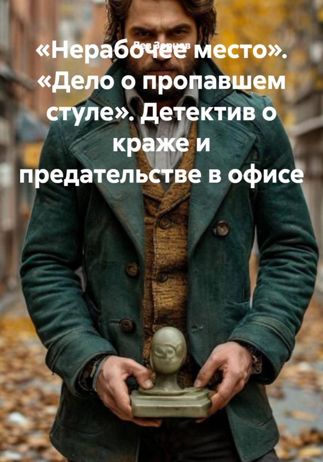 Обложка книги ««Нерабочее место». «Дело о пропавшем стуле». Детектив о краже и предательстве в офисе»