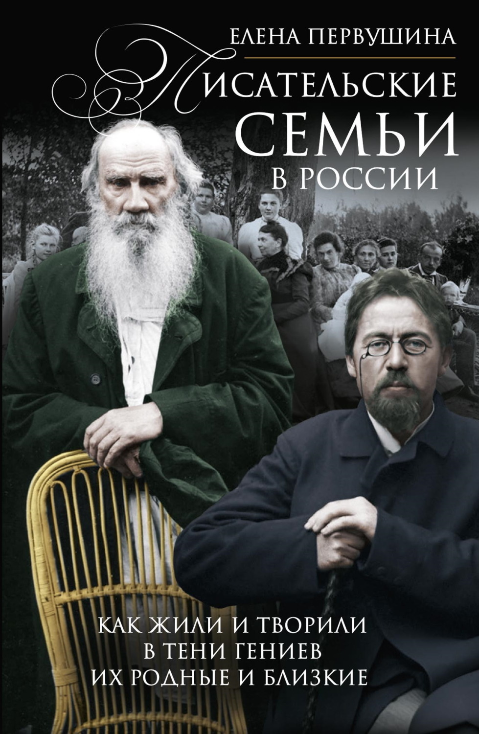 Обложка книги «Писательские семьи в России. Как жили и творили в тени гениев их родные и близкие»