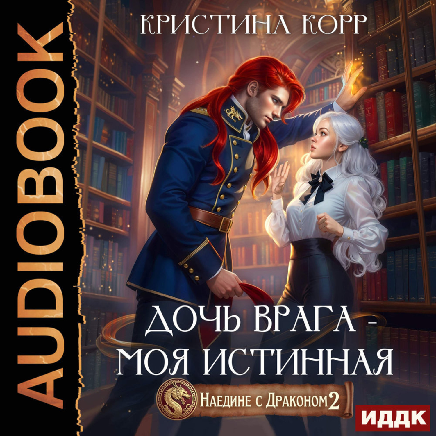 Обложка книги «Наедине с драконом 2. Дочь врага – моя истинная»