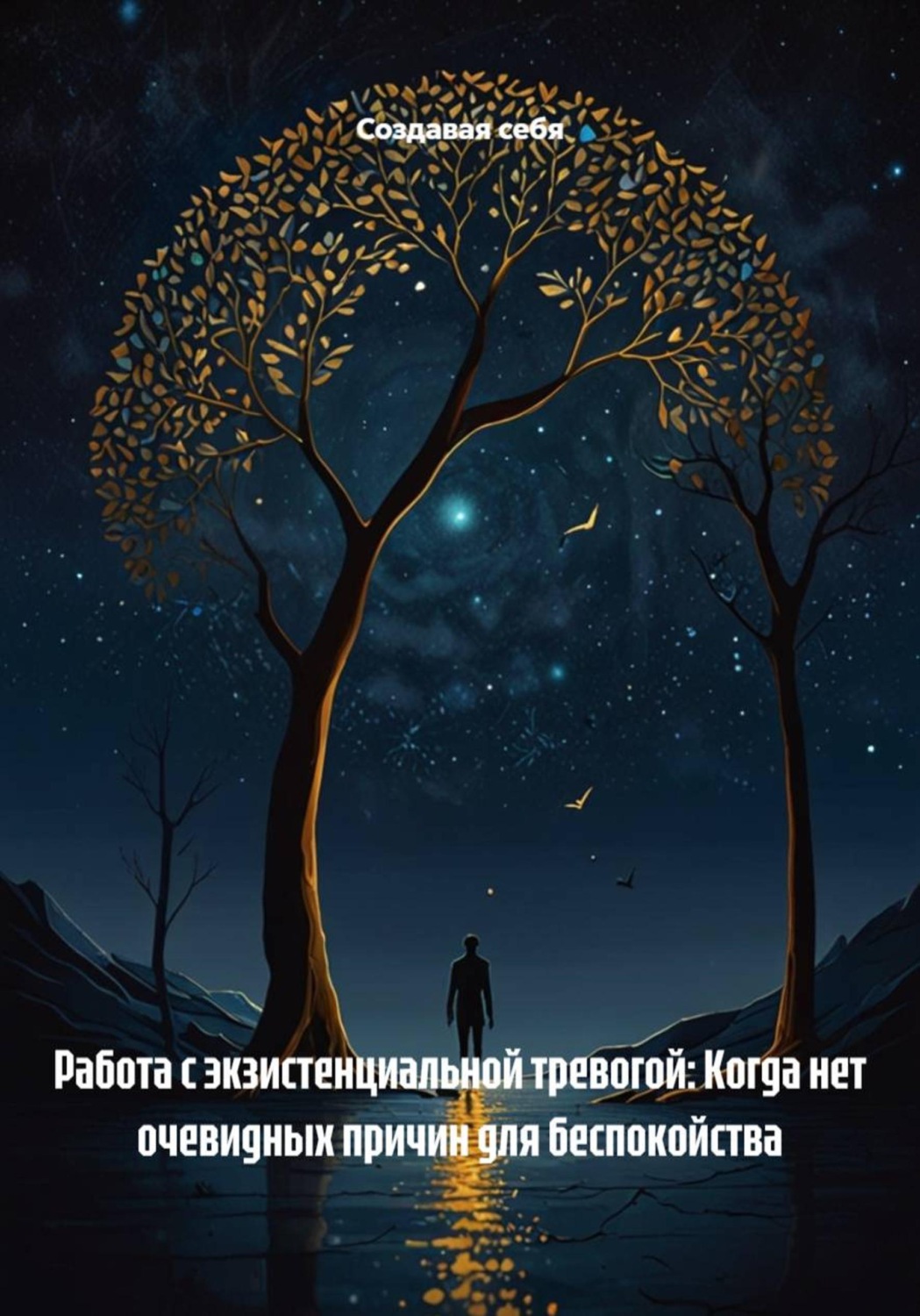Обложка книги «Работа с экзистенциальной тревогой: Когда нет очевидных причин для беспокойства»