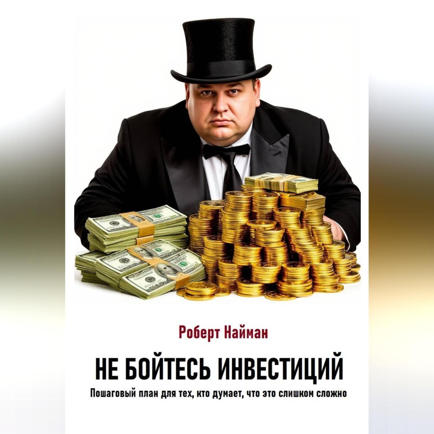 Обложка книги «Не бойтесь инвестиций. Пошаговый план для тех, кто думает, что это слишком сложно»