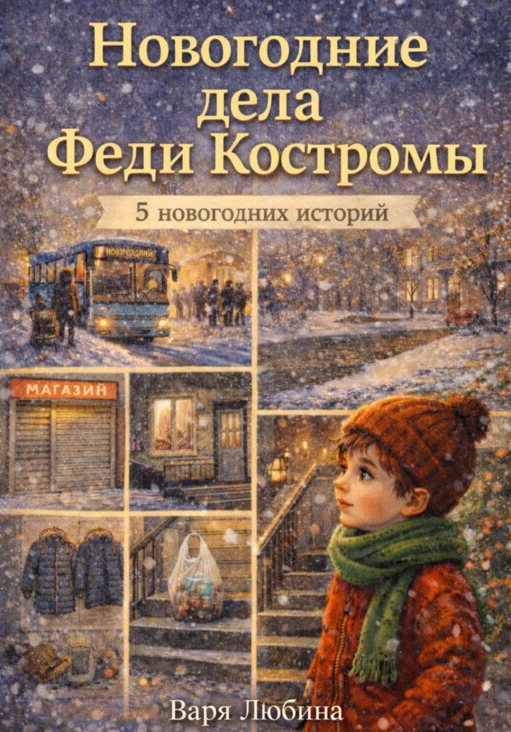 Обложка книги «Новогодние дела Феди Костромы»