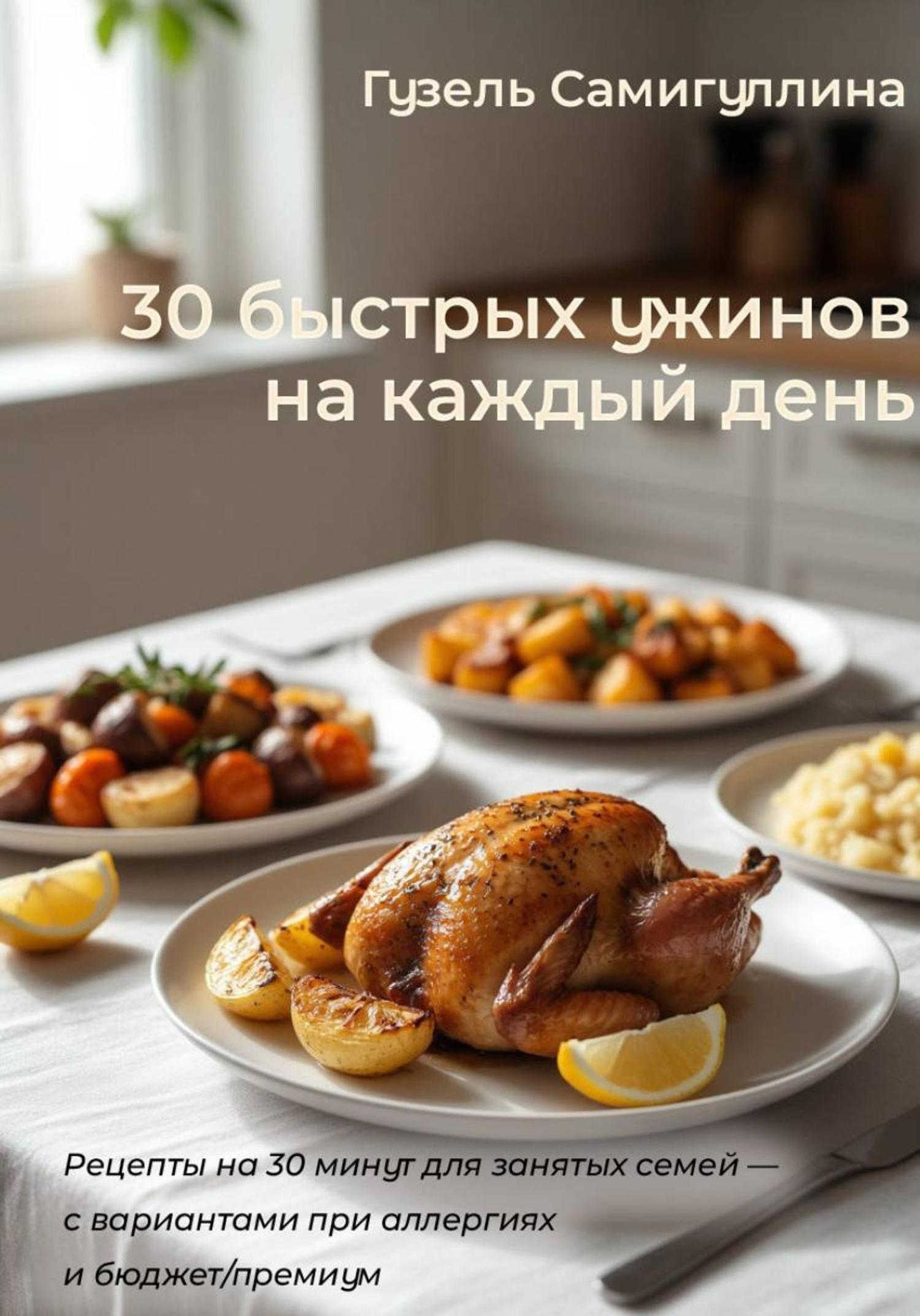Обложка книги «30 быстрых ужинов на каждый день»