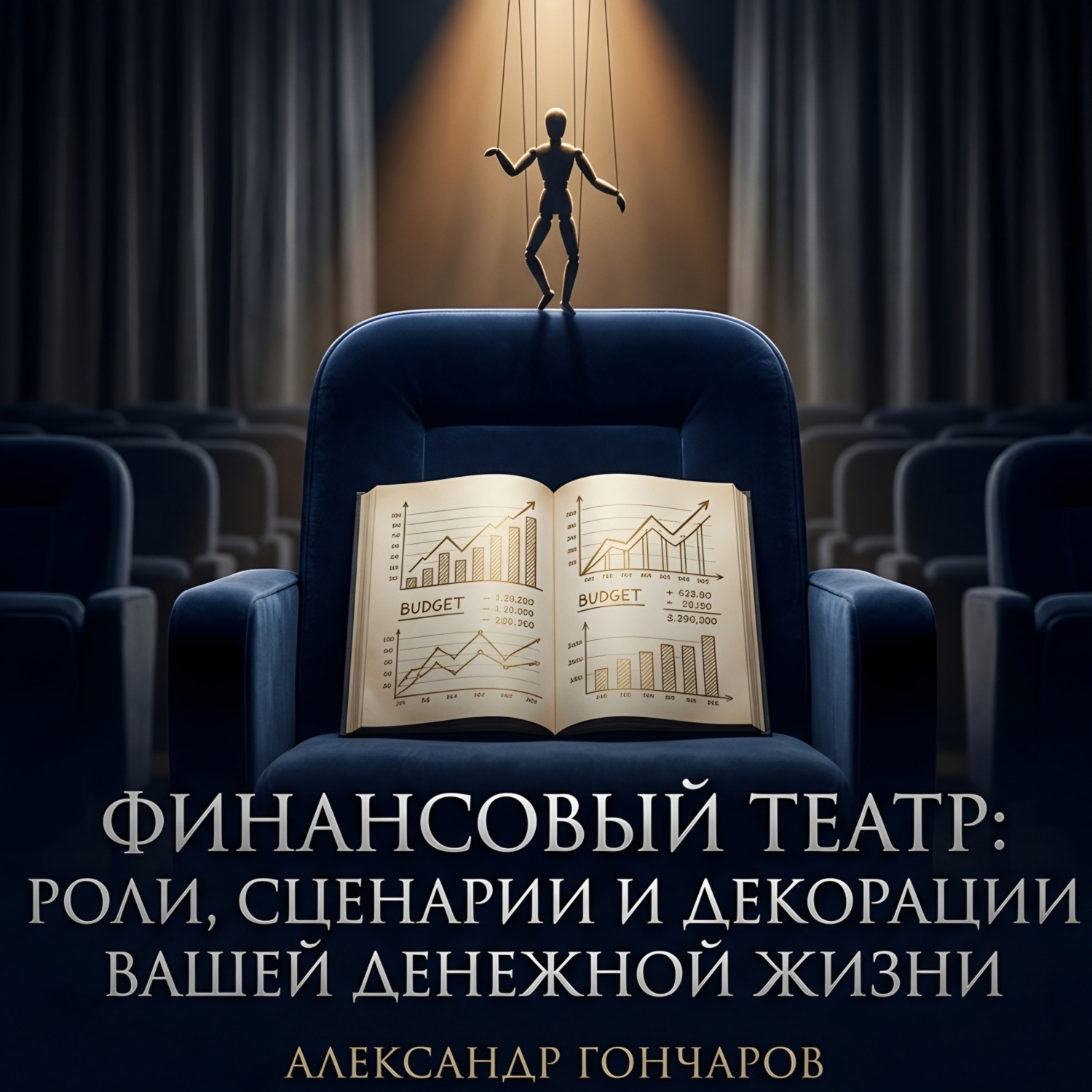 Обложка книги «Финансовый театр: Роли, сценарии и декорации вашей денежной жизни»