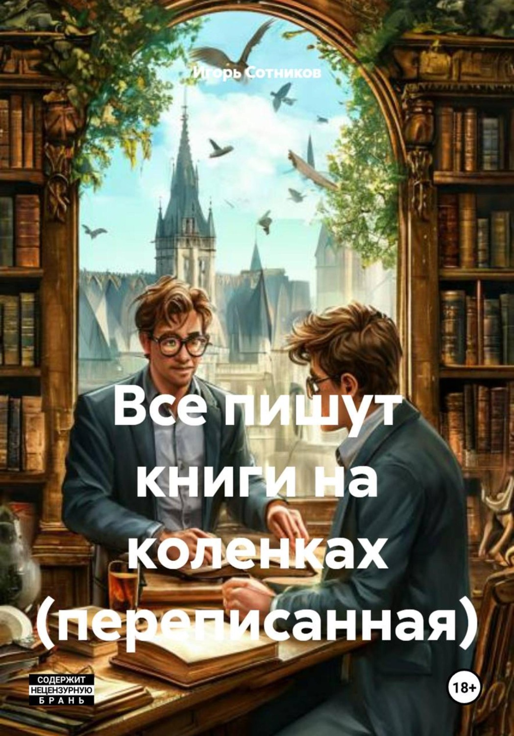 Обложка книги «Все пишут книги на коленках (переписанная)»