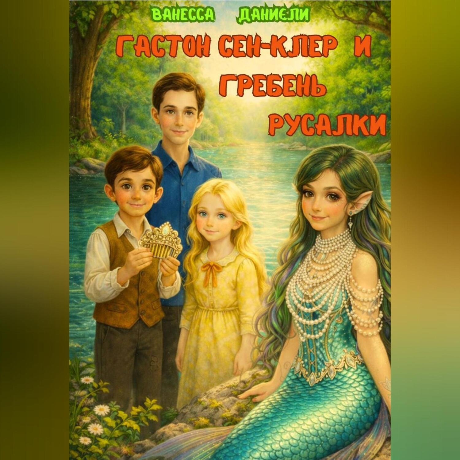 Обложка книги «Гастон Сен-Клер и гребень русалки»