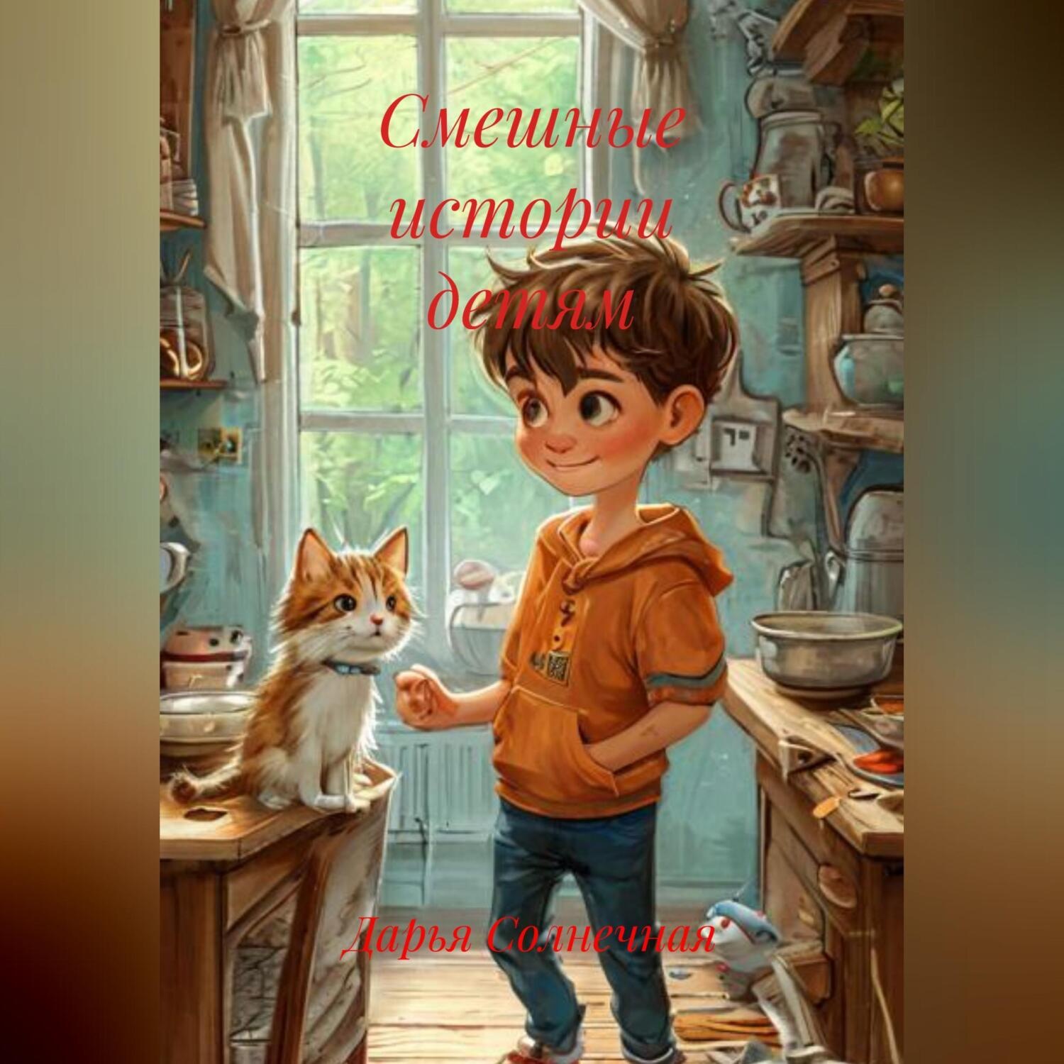 Обложка книги «Смешные истории детям»