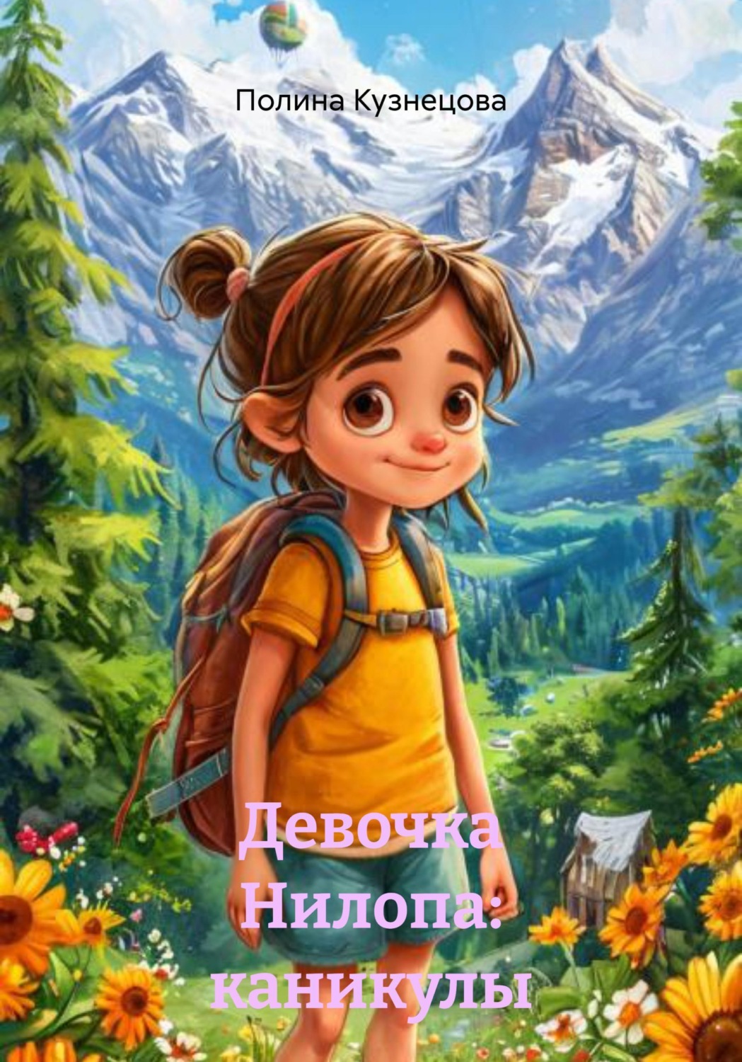 Обложка книги «Девочка Нилопа: каникулы»