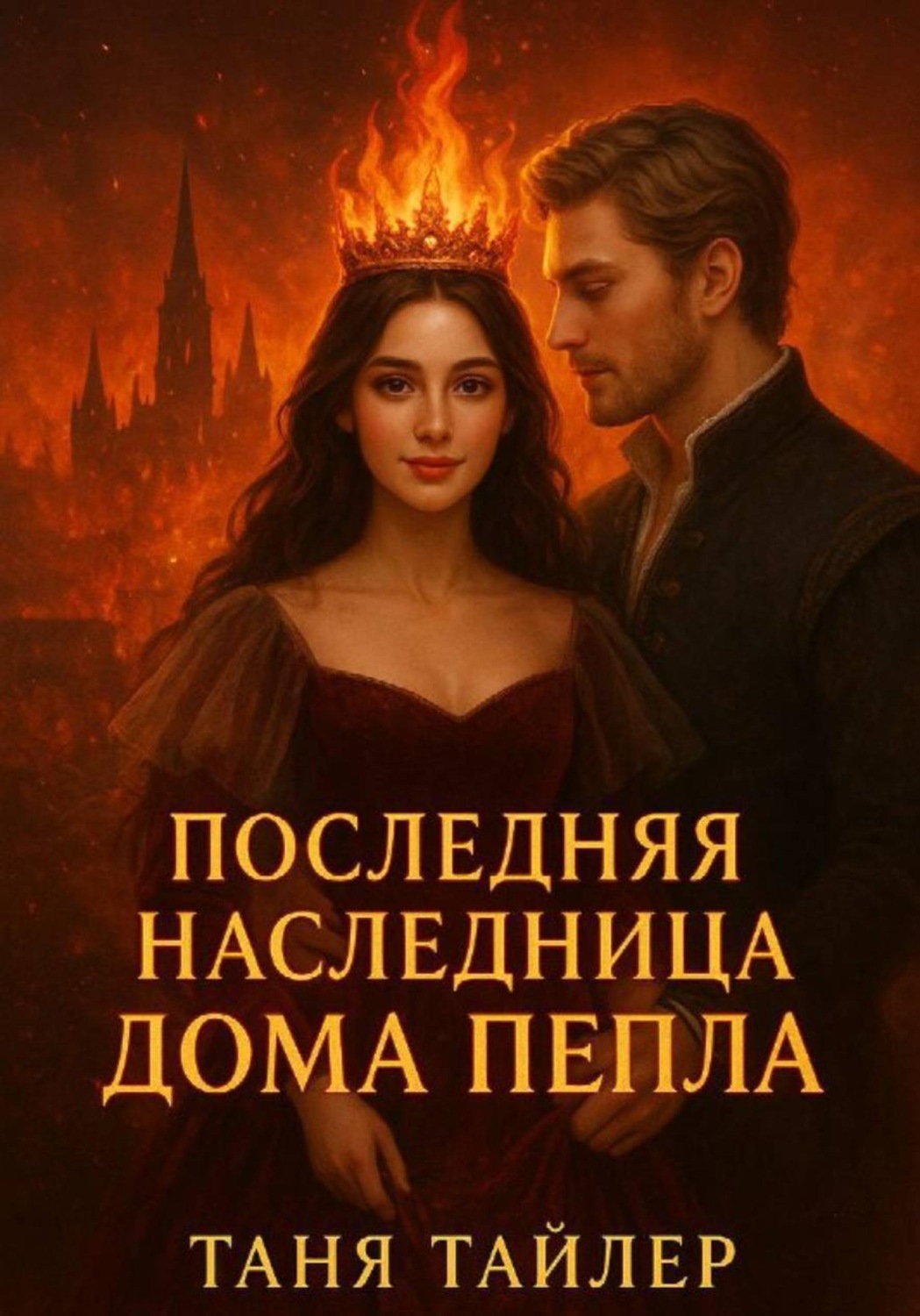 Обложка книги «Последняя наследница Дома Пепла»