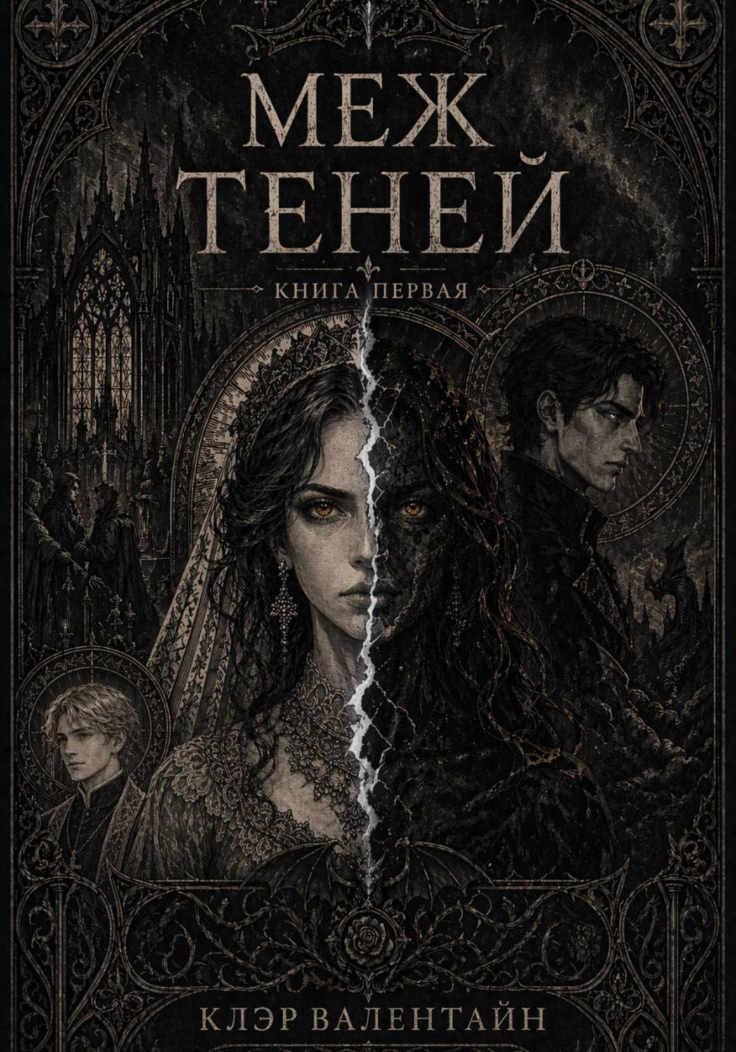 Обложка книги «Меж теней. Книга 1»
