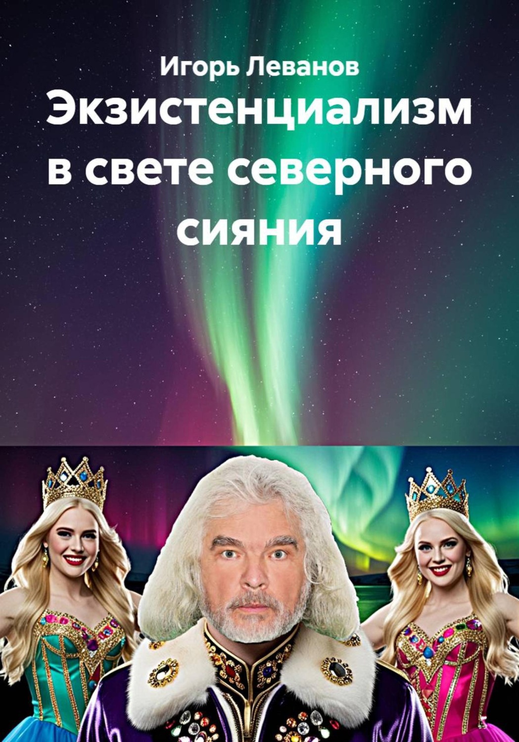 Обложка книги «Экзистенциализм в свете северного сияния»