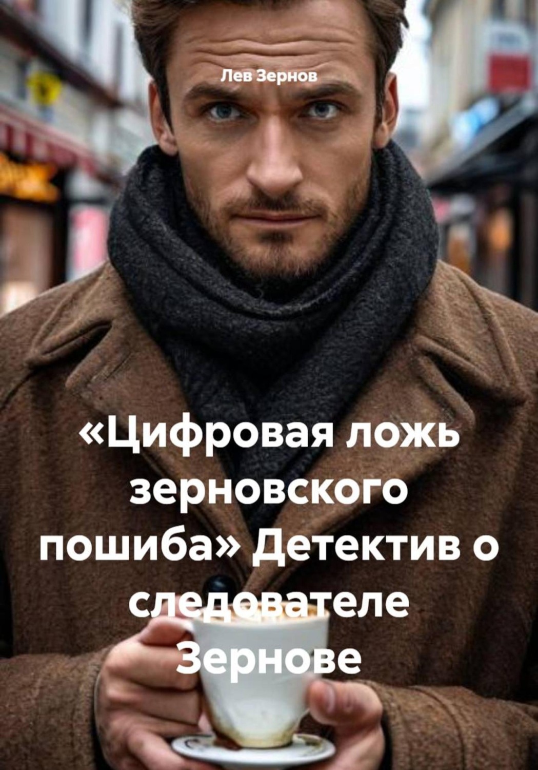 Обложка книги ««Цифровая ложь зерновского пошиба» Детектив о следователе Зернове»
