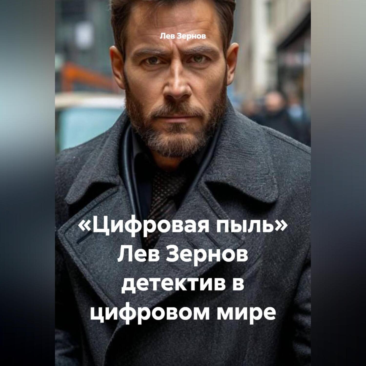 Обложка книги ««Цифровая пыль» Лев Зернов детектив в цифровом мире»