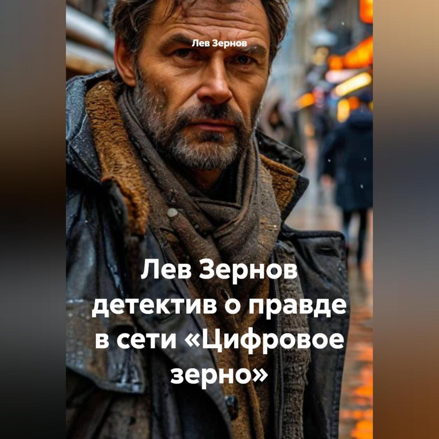 Обложка книги «Лев Зернов детектив о правде в сети «Цифровое зерно»»