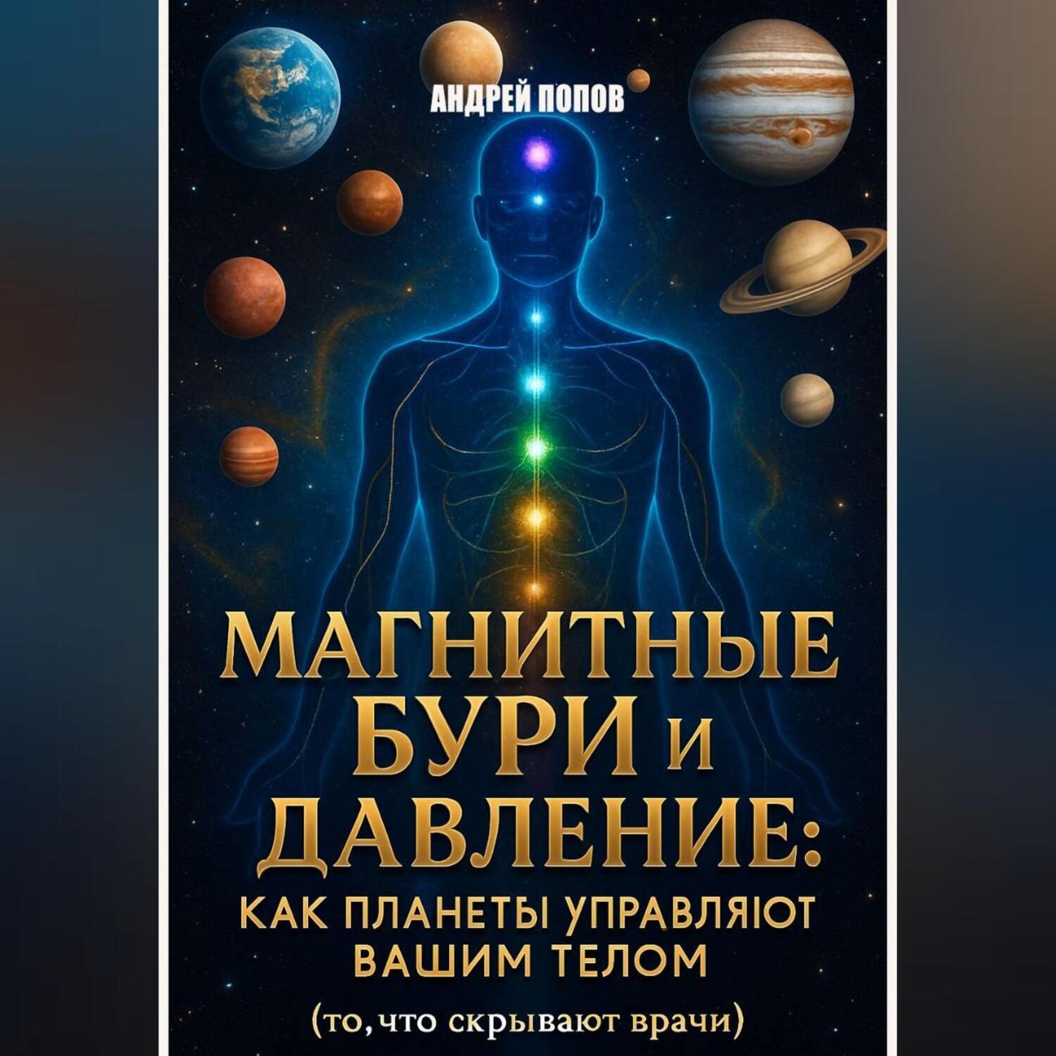 Обложка книги «Магнитные бури и давление: как планеты управляют вашим телом»