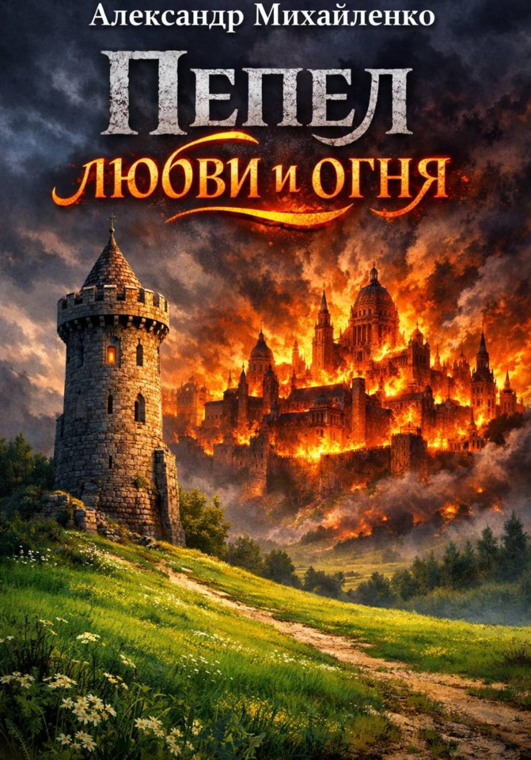 Обложка книги «Пепел любви и огня»