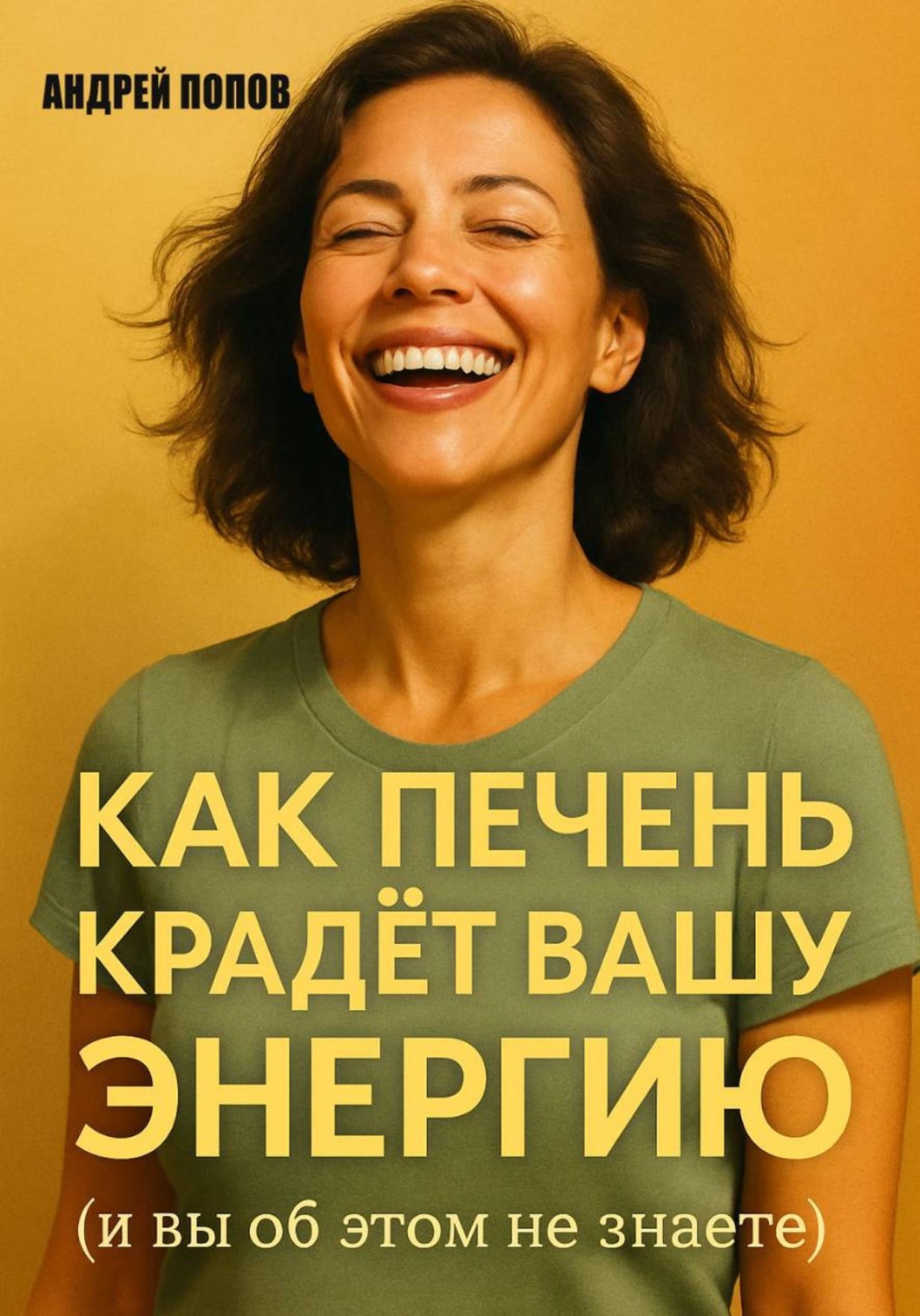 Обложка книги «Как печень крадет вашу энергию (и вы об этом не знаете)»