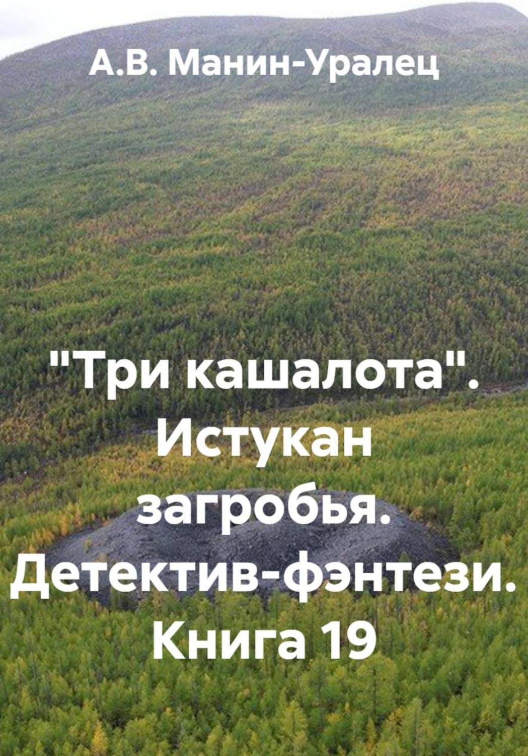 Обложка книги ««Три кашалота». Истукан загробья. Детектив-фэнтези. Книга 19»