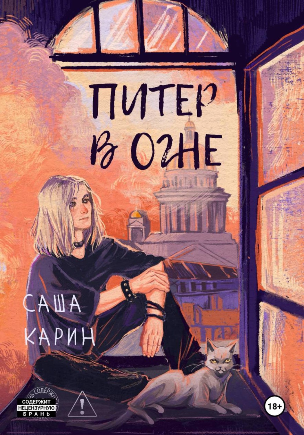 Обложка книги «Питер в огне»