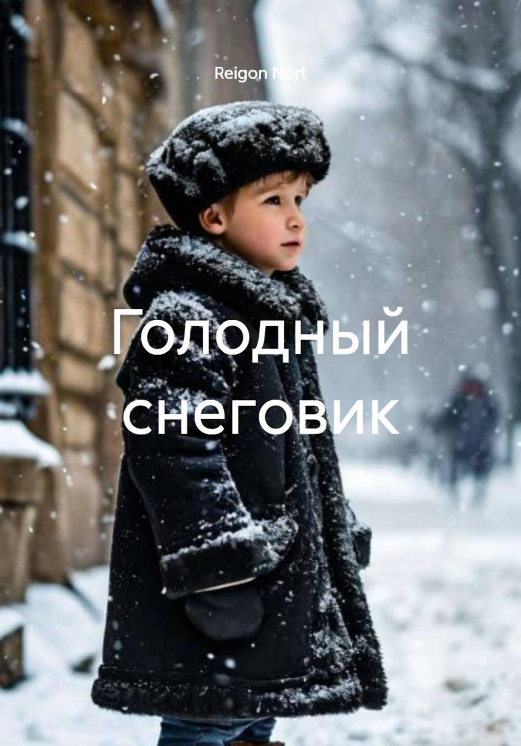 Обложка книги «Голодный снеговик»