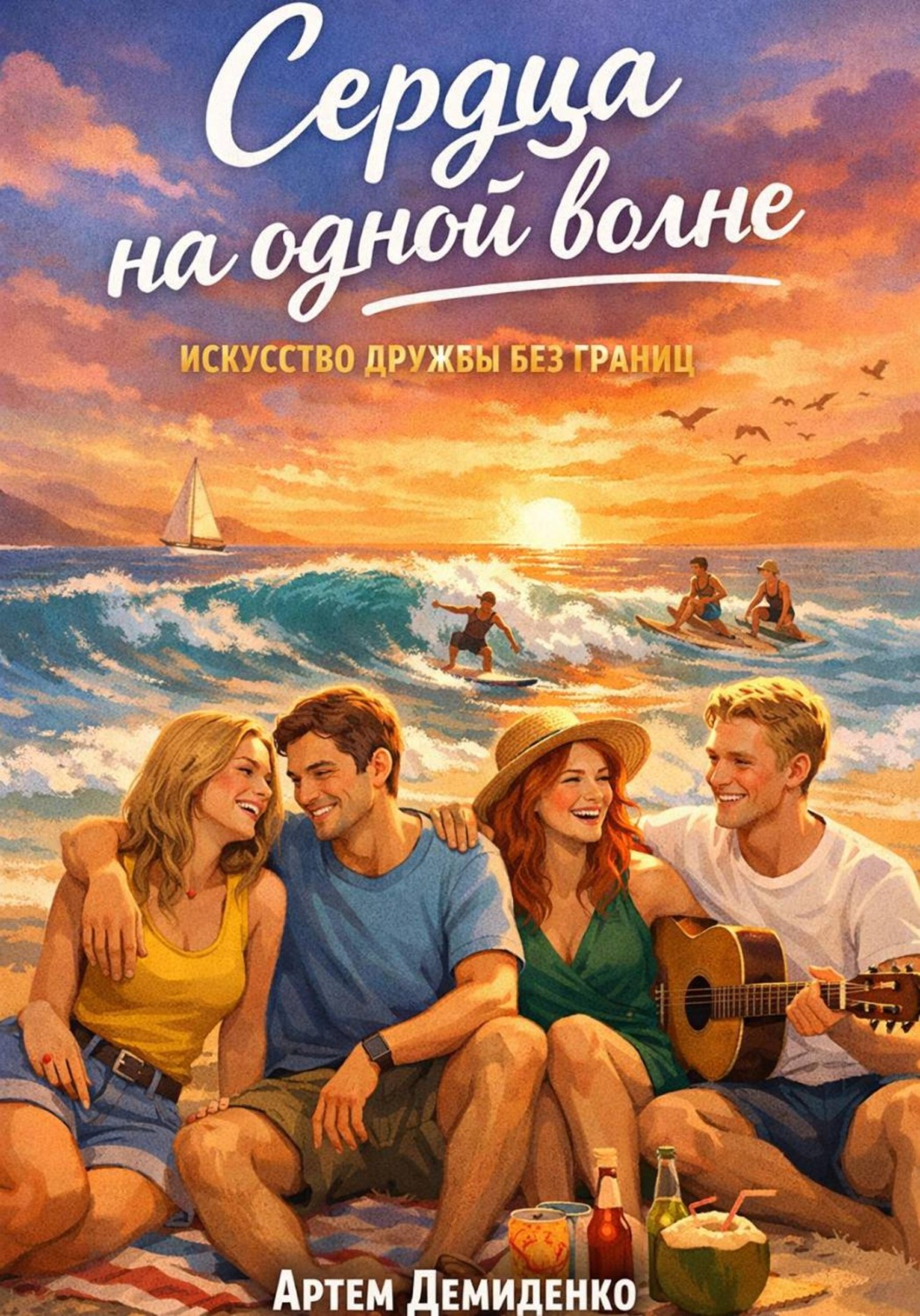Обложка книги «Сердца на одной волне: Искусство дружбы без границ»