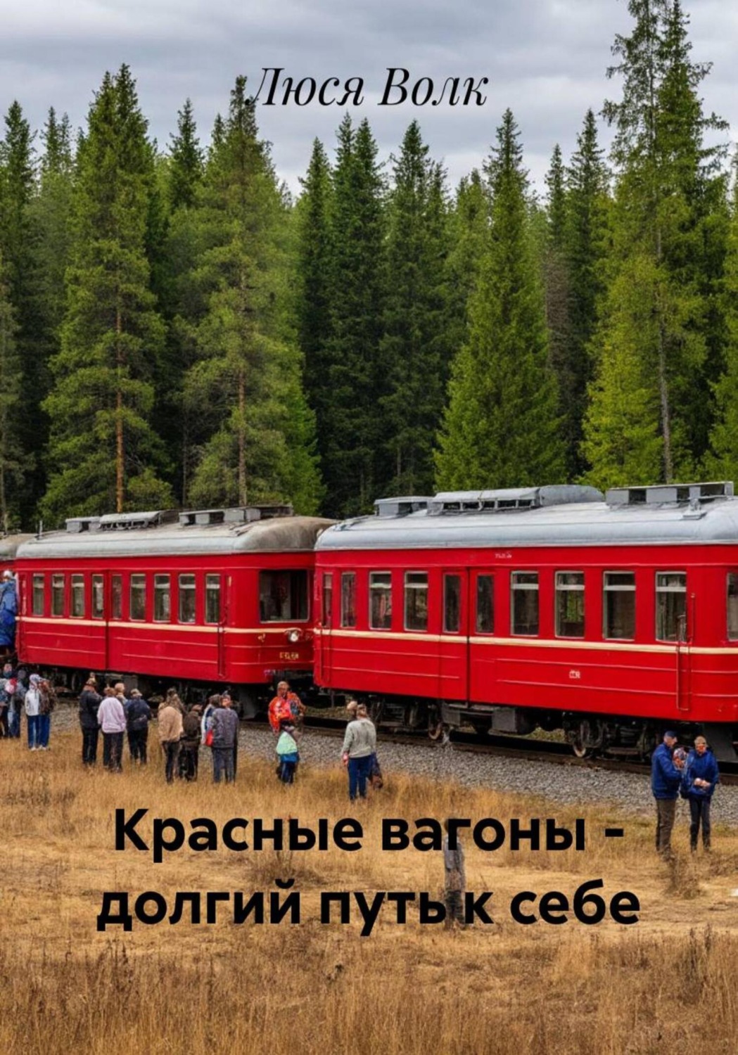 Обложка книги «Красные вагоны – долгий путь к себе»
